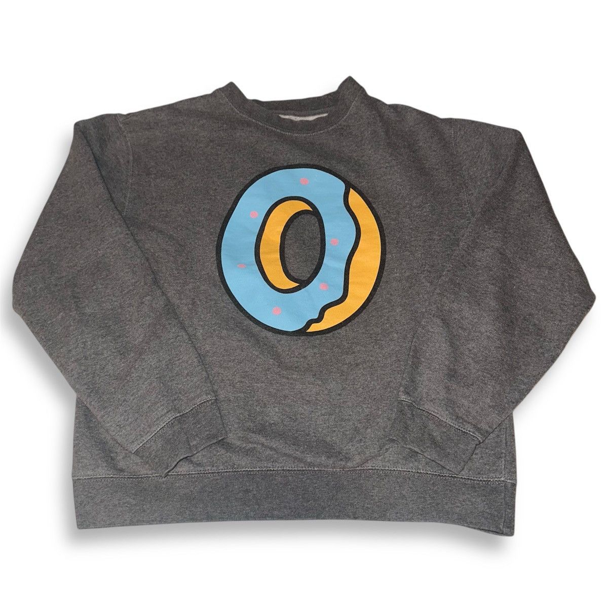 Odd Future Odd Future OFWGKTA Donut Crewneck Sweatshirt Heather Grey Size US S / EU 44-46 / 1 - 1 Thumbnail