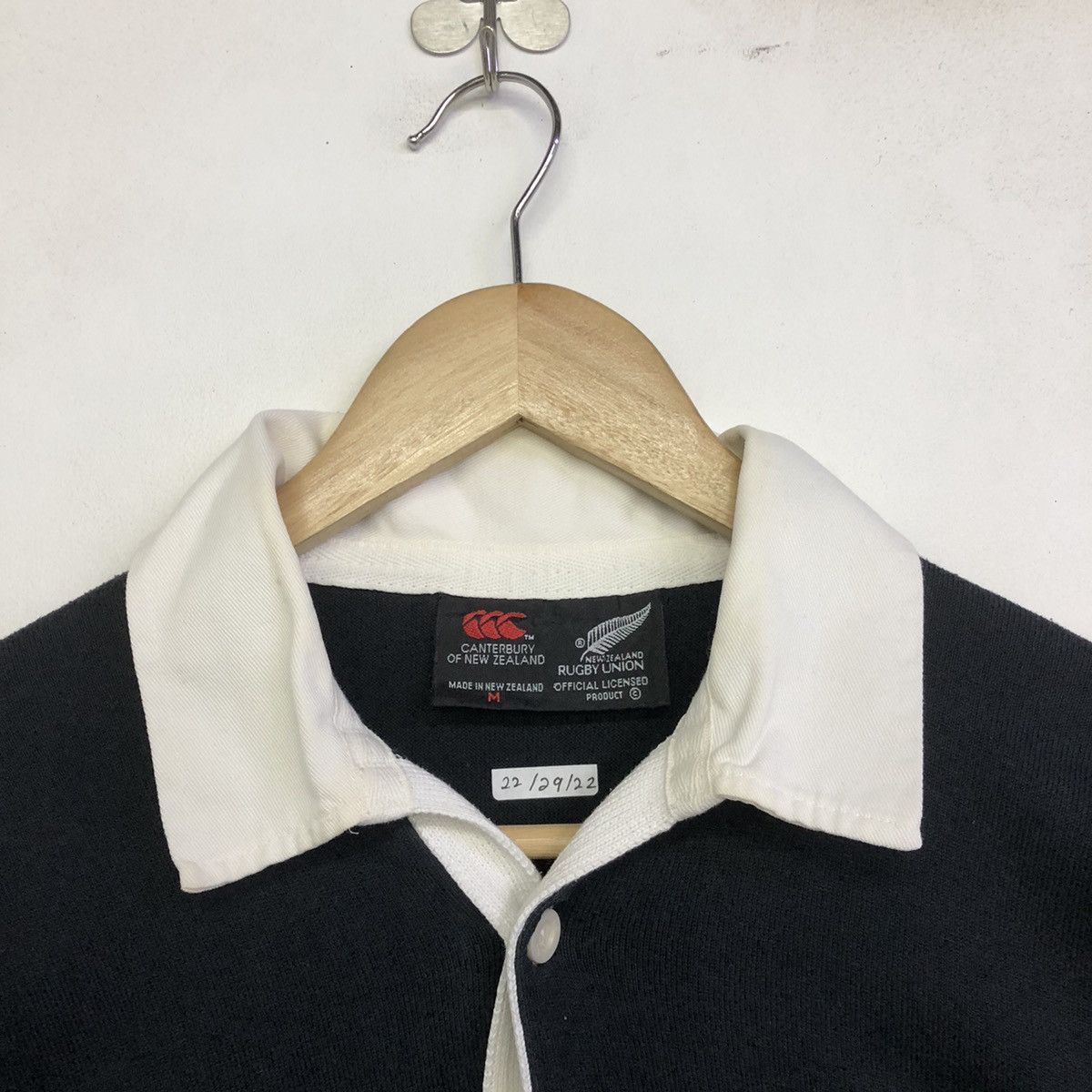 Canterbury of New Zealand × Vintage Vintage Canterbury Steinlager New Zealand Rugby Polo Shirt Size US M / EU 48-50 / 2 - 6 Thumbnail