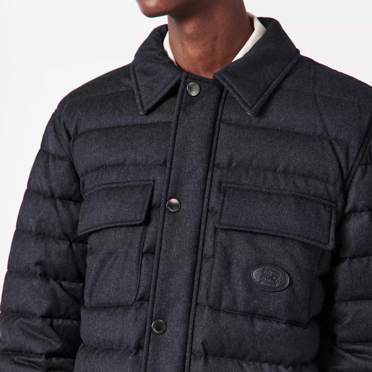 Burberry o1g2r1mq0426 Insulated Medium Puffer Jacket in Charcoal Size US M / EU 48-50 / 2 - 5 Thumbnail