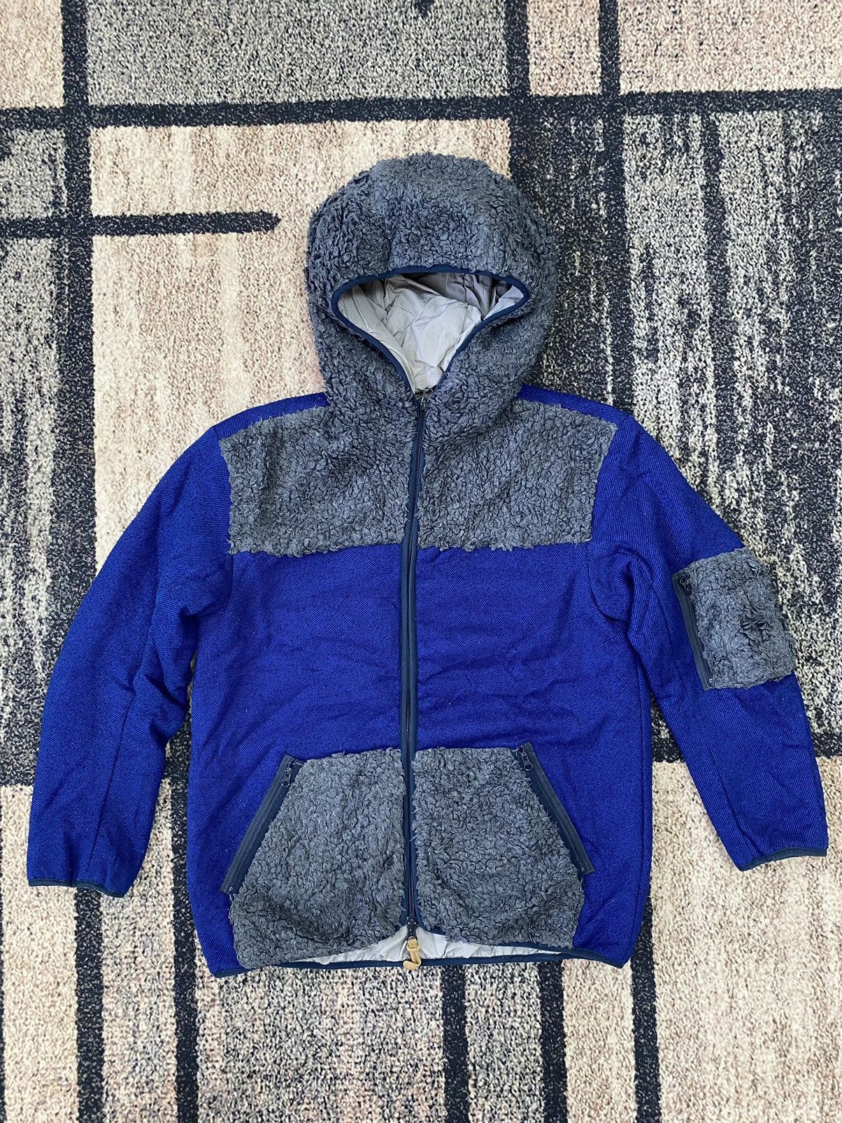 Issey Miyake × Japanese Brand × mercibeaucoup Issey Miyake ‘mercibeaucoup’ Hooded Jacket Size US L / EU 52-54 / 3 - 1 Thumbnail