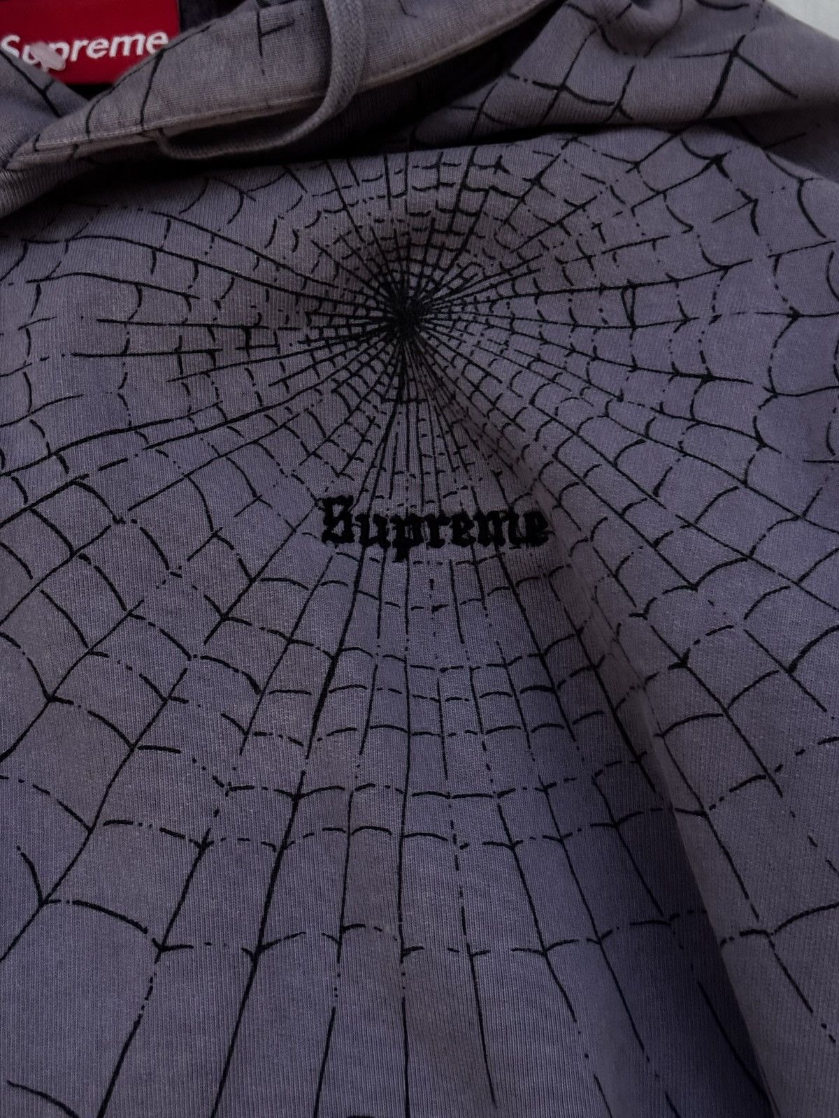 Supreme SUPREME SPIDER WEB HOODED Size US L / EU 52-54 / 3 - 2 Thumbnail