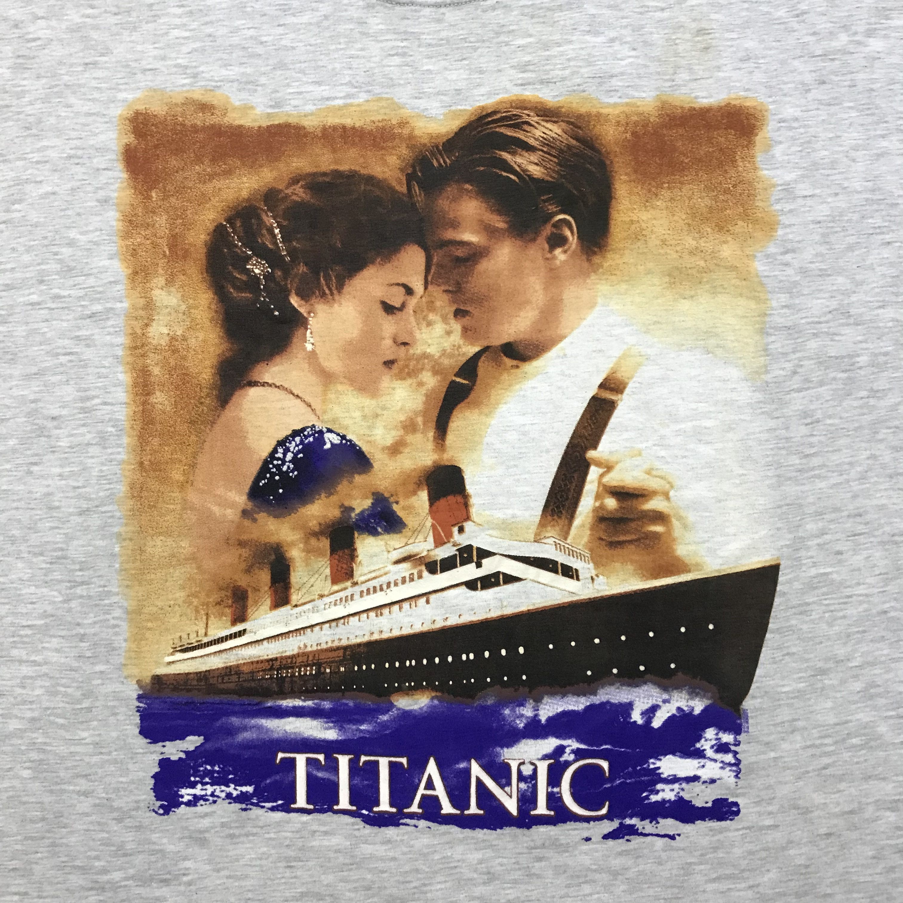 Vintage TITANIC Vintage T-Shirt Movie Rare 90s Tee VTG Band Tees Size US XL / EU 56 / 4 - 7 Thumbnail