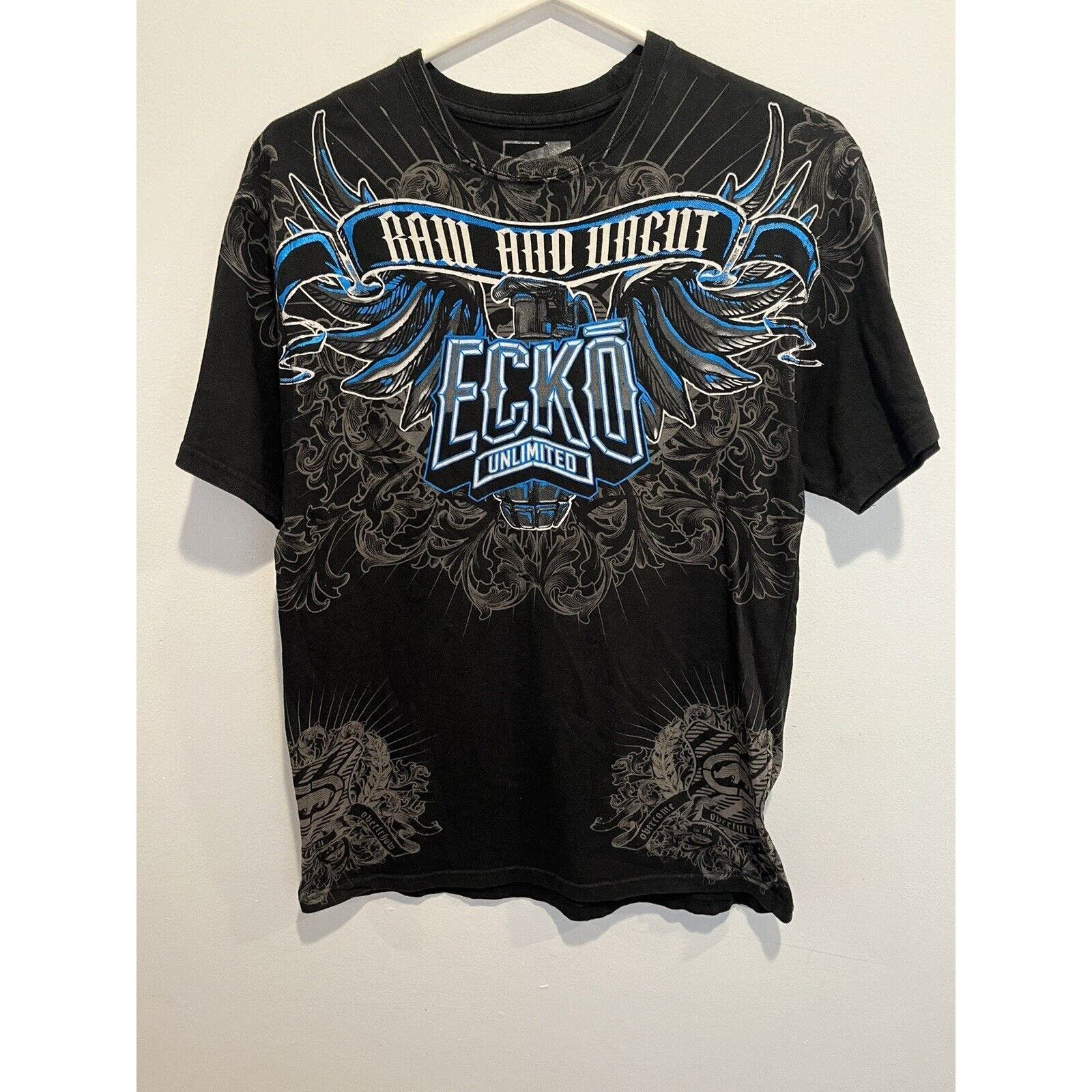 Vintage Ecko Unltd Good Graphic T Shirt Short Sleeve Y2K