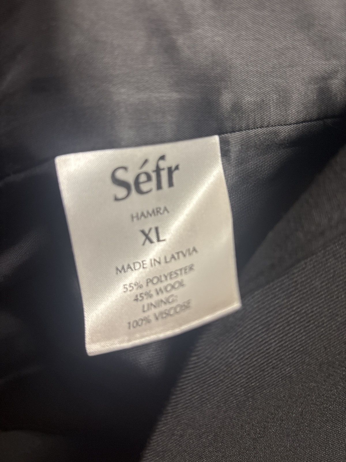 Sefr Sefr Double breasted Blazer size Xl Size 42L - 3 Thumbnail