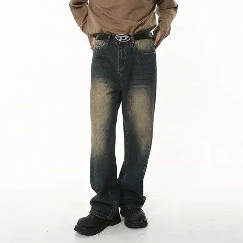 Jean Himejima x Nan Loose wide-leg vintage distressed jeans y2k Size US 32 / EU 48 - 1 Thumbnail