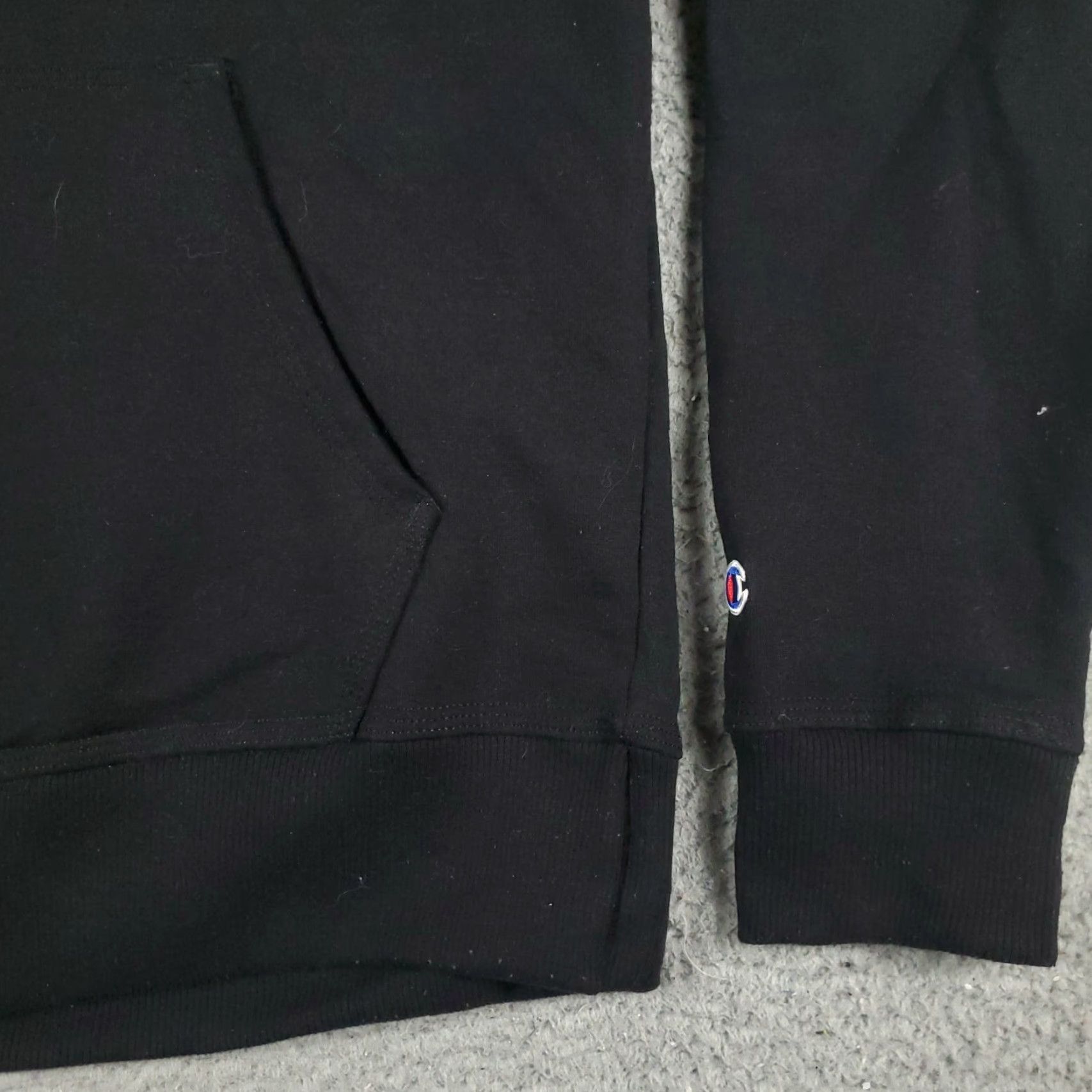 Champion Champion Hoodie Mens Medium Black Pullover Casual Sweatshirt Size US M / EU 48-50 / 2 - 4 Thumbnail