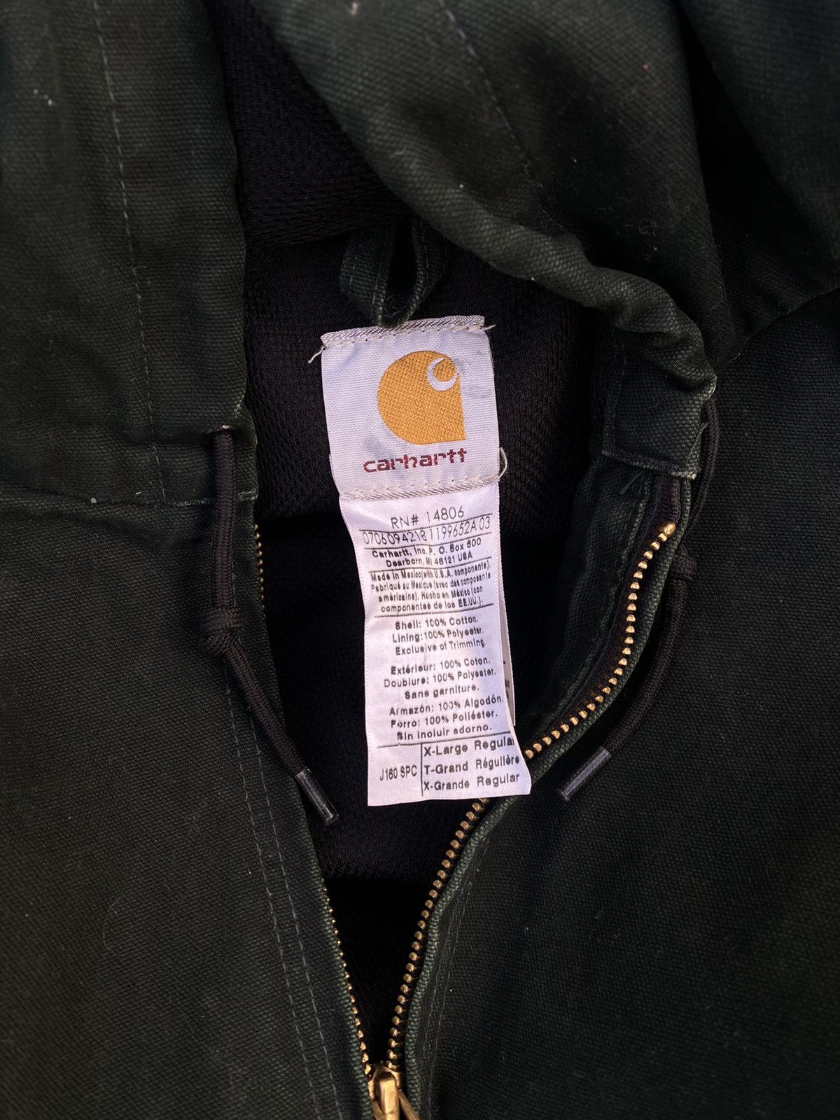 Carhartt × Vintage Vintage Carhartt Jacket Green Size US XL / EU 56 / 4 - 6 Thumbnail
