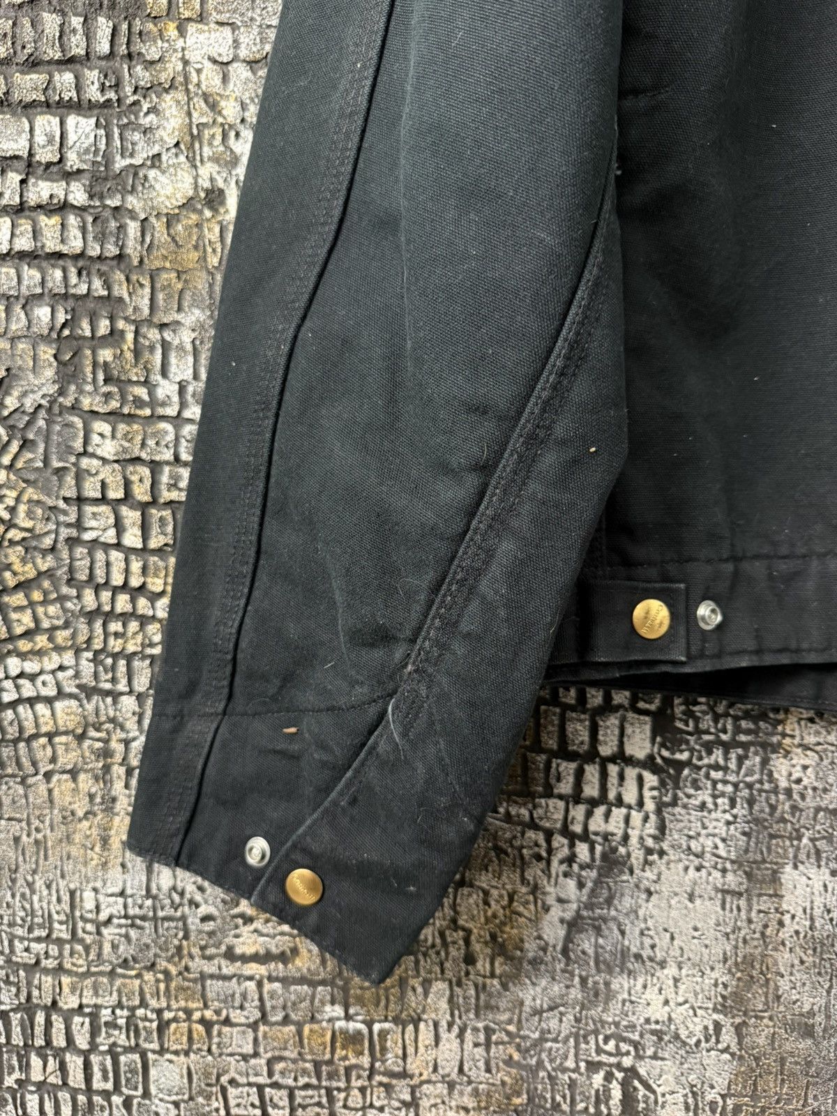 Carhartt Carhartt Detroit Jacket Black ATR Lime Maintenance Services Size US L / EU 52-54 / 3 - 17 Thumbnail