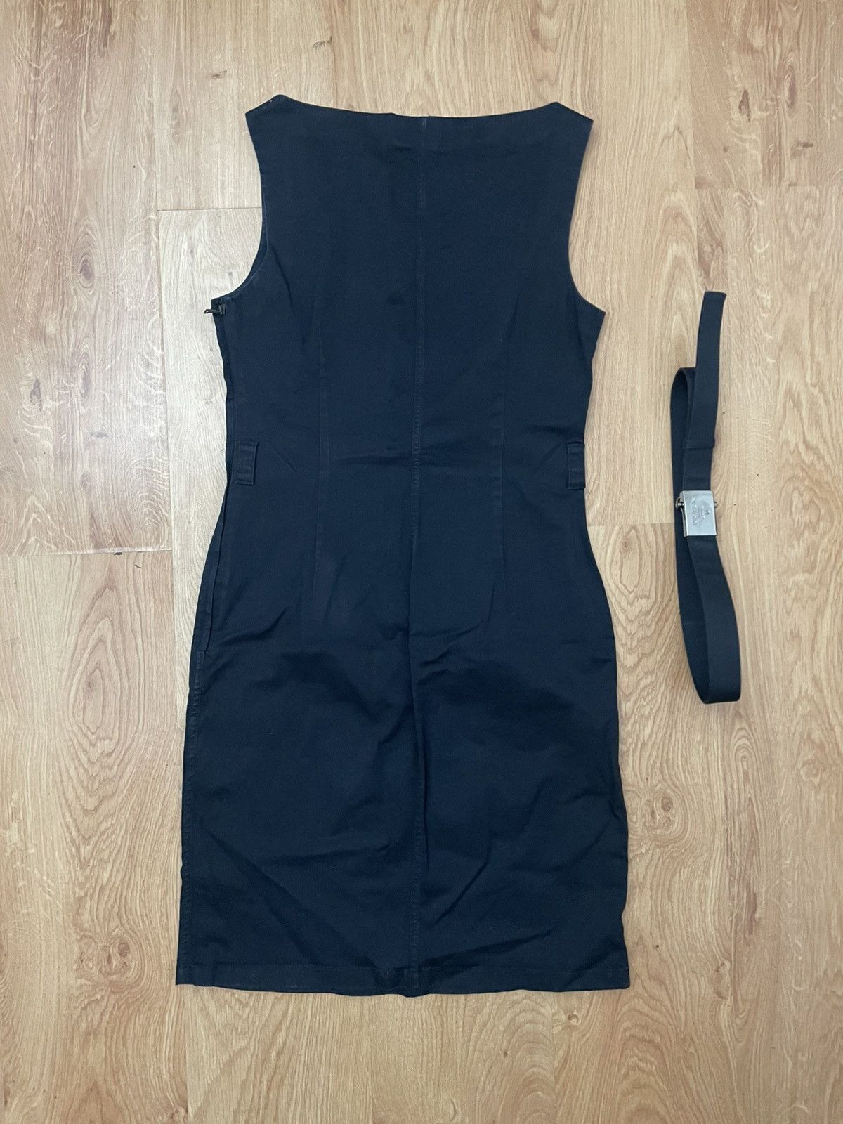 Prada Prada FW94 cotton dress Size L / US 10 / IT 46 - 7 Thumbnail
