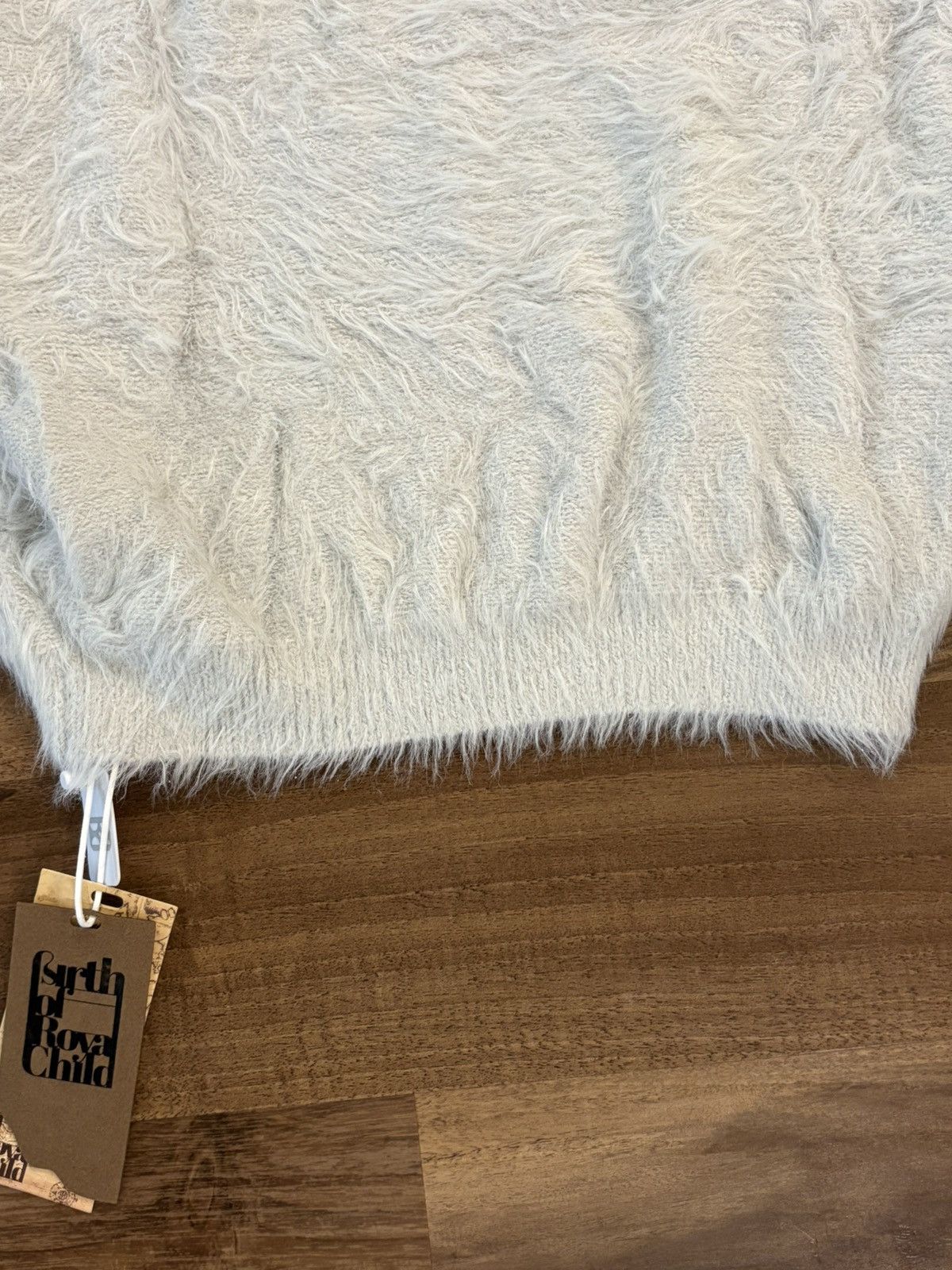 Birth of Royal Child Birth of Royal Child furry rhinestone sweater brand new Size US L / EU 52-54 / 3 - 5 Thumbnail