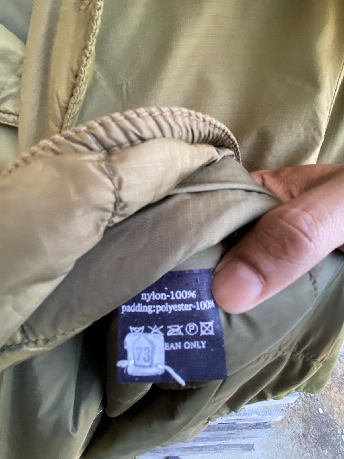 45rpm Vintage 45RPM olive green quilted double-breasted jacket Size US M / EU 48-50 / 2 - 7 Thumbnail
