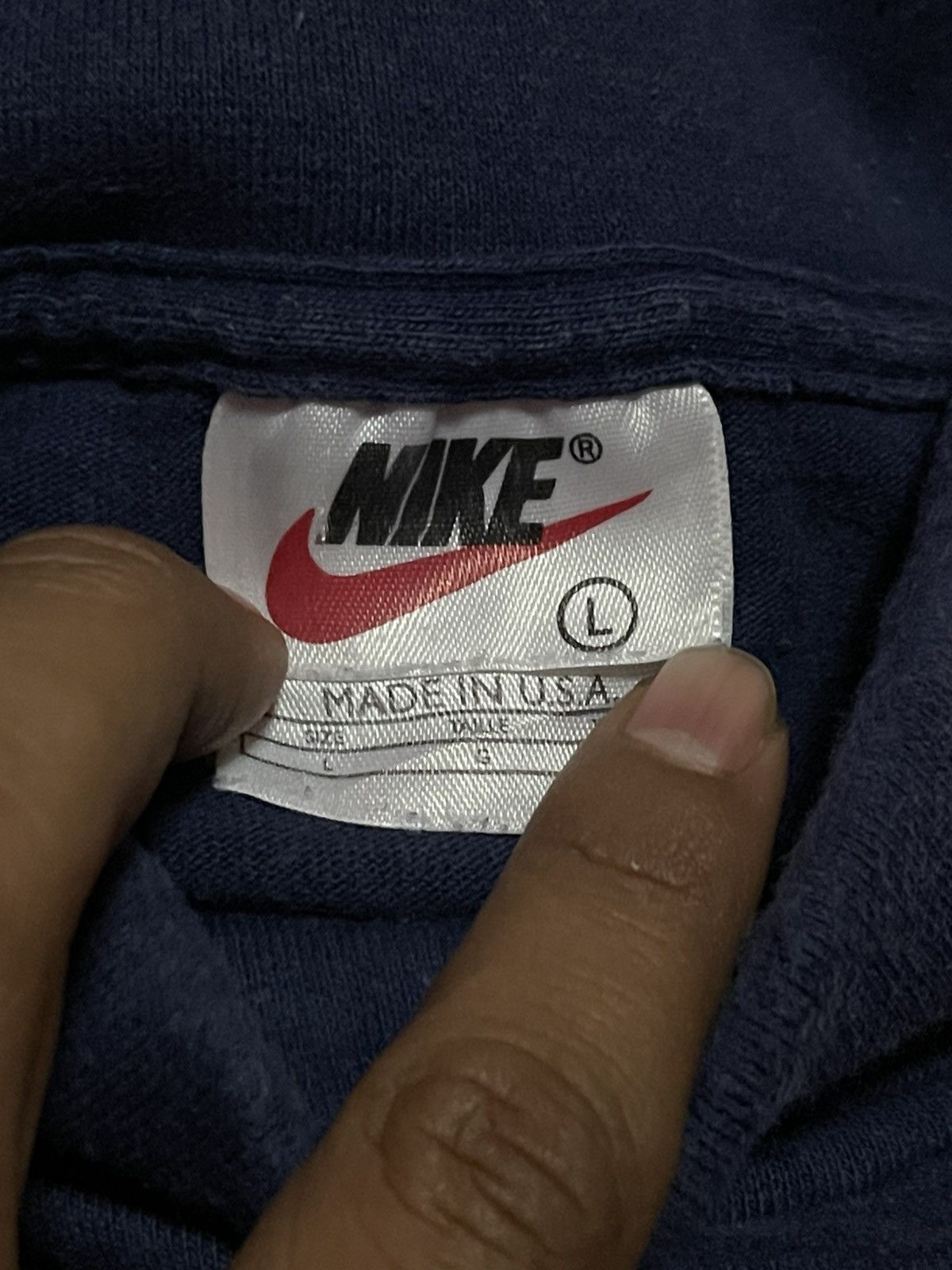 Nike Vintage 90's Nike Mock Neck Swoosh🔥🔥🔥 Size US L / EU 52-54 / 3 - 5 Thumbnail