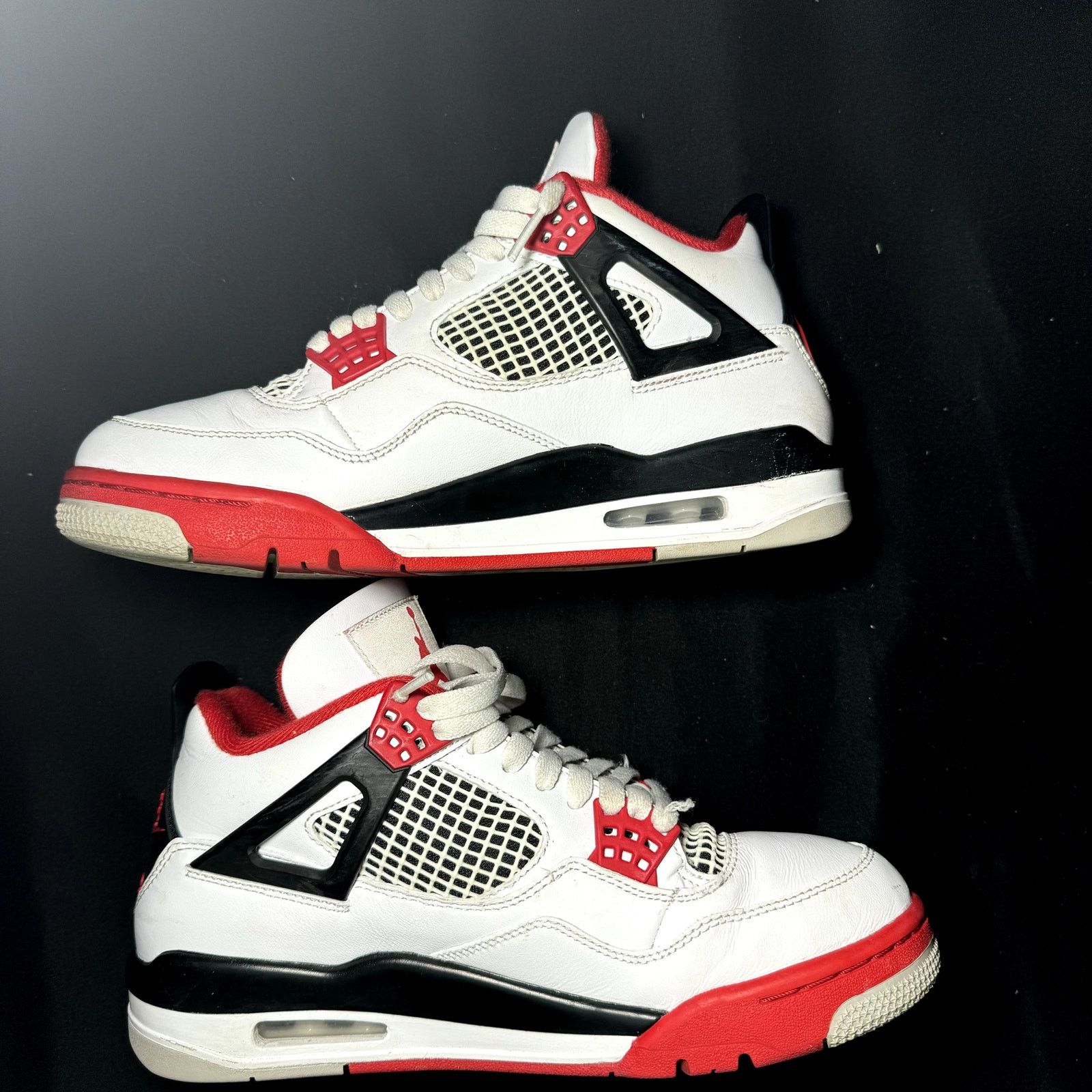 Jordan Brand × Nike Size 7.5 - Air Jordan 4 Retro OG Fire Red 2020 Men's Shoes Size US 7.5 / EU 40-41 - 2 Thumbnail