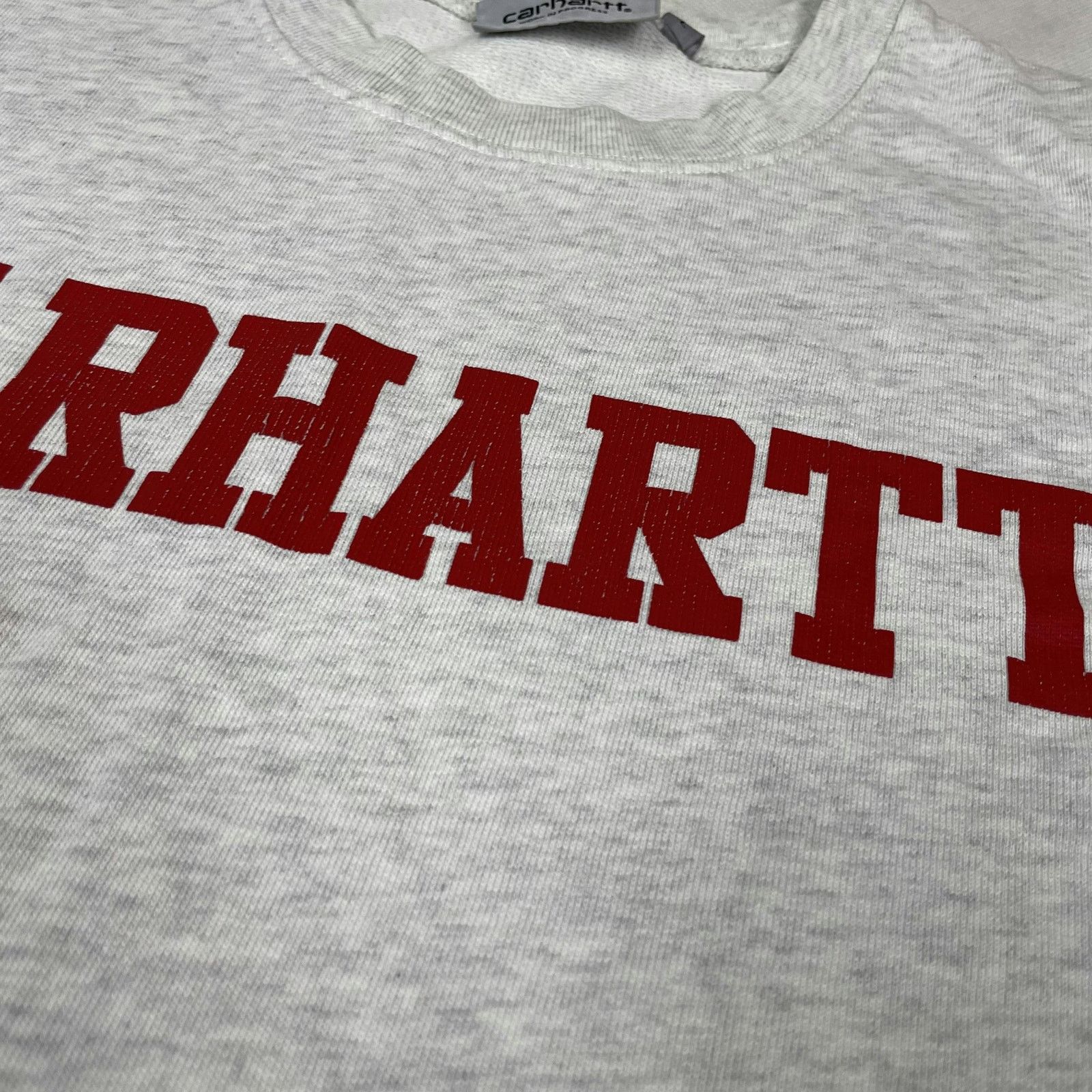 Carhartt Carhartt Men's Heather Gray Cotton College Sweatshirt Large Size US L / EU 52-54 / 3 - 3 Thumbnail