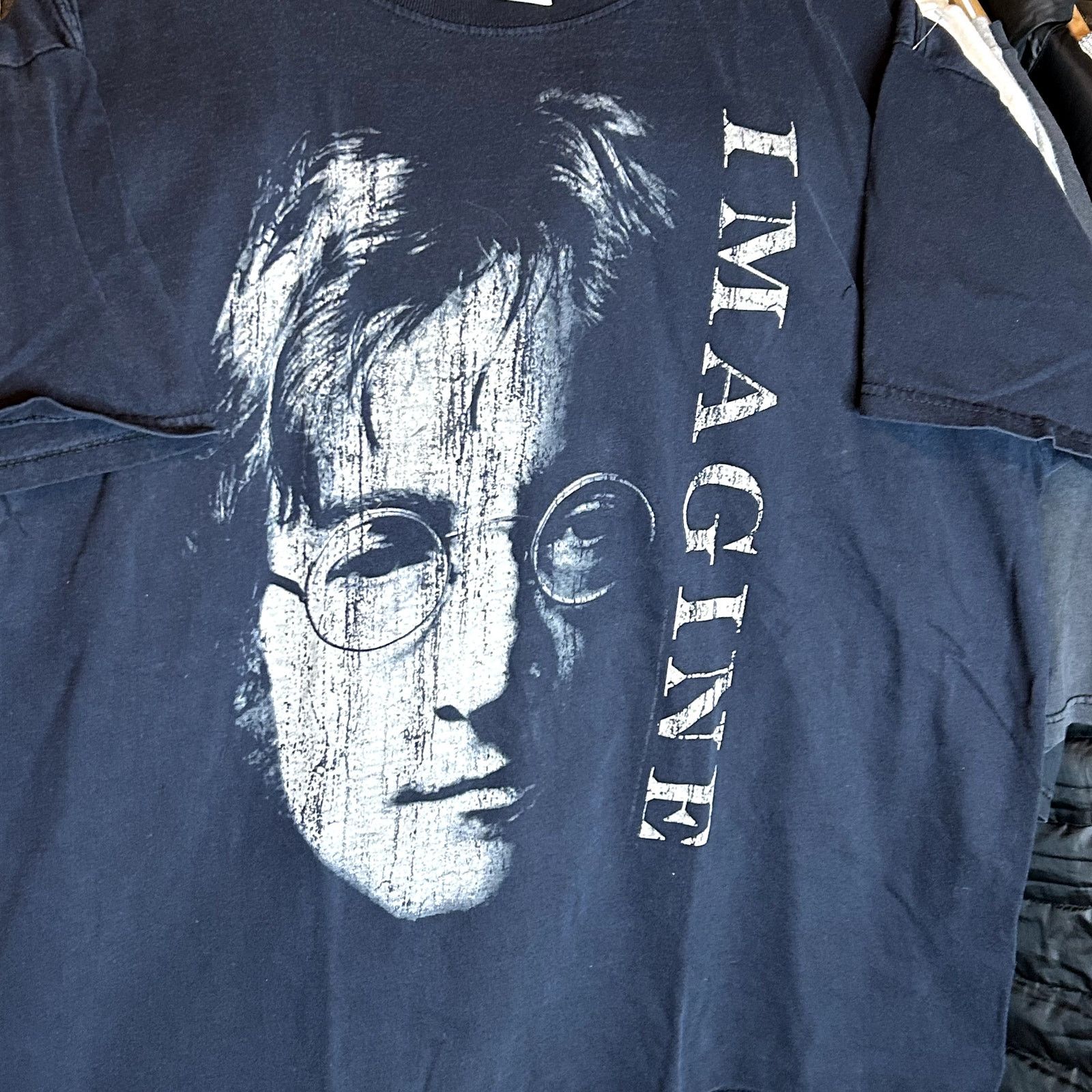 Fruit Of The Loom Y2K John Lennon Beatles T-Shirt XL Size US XL / EU 56 / 4 - 3 Thumbnail