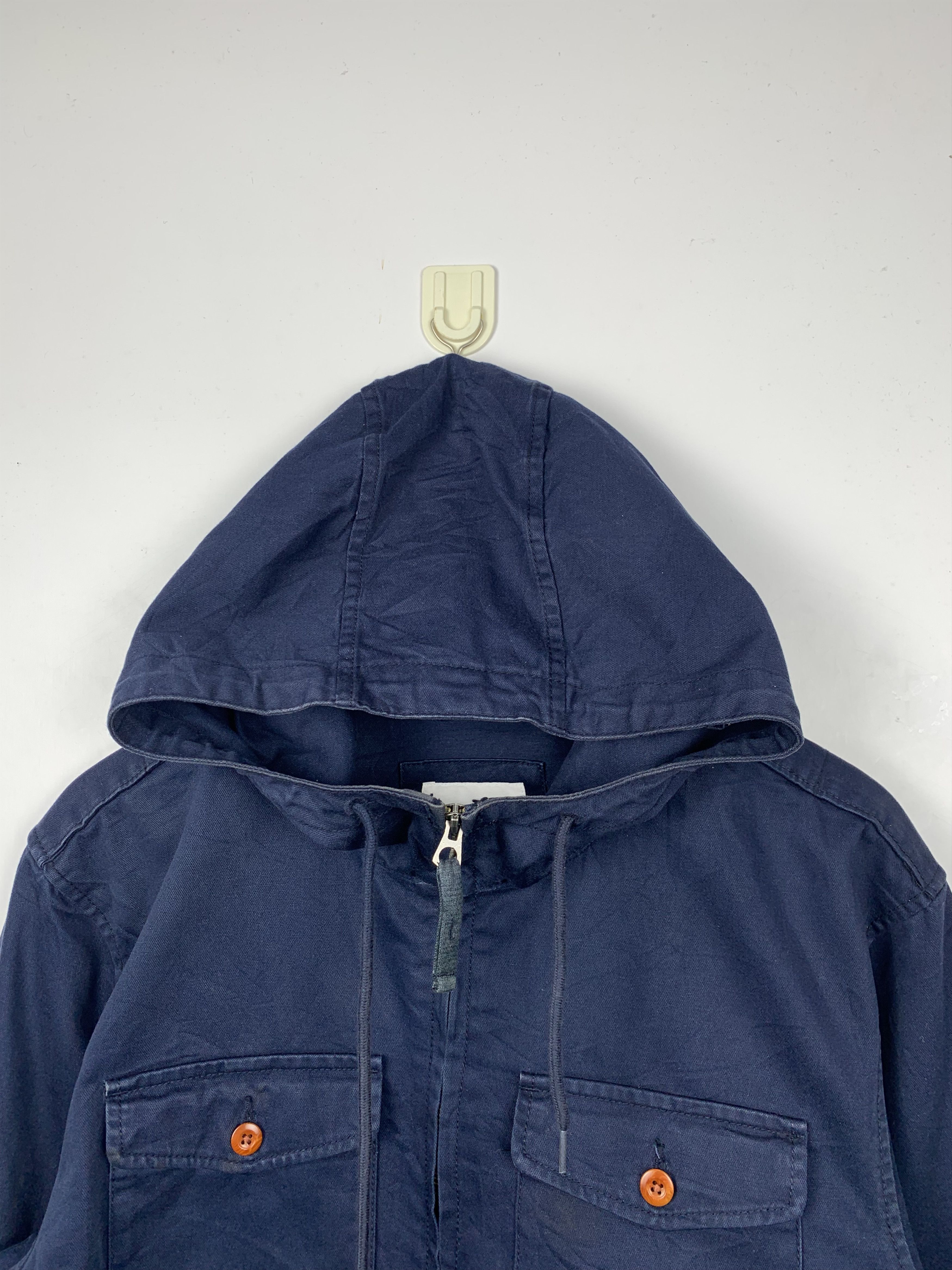 Old Navy Old Navy Hoodie Double Pocket Denim Jacket J1152 Size US L / EU 52-54 / 3 - 2 Thumbnail