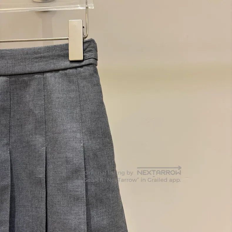 Thom Browne Thom Browne Classic Pleated Skirt Size 26" / US 2 / IT 38 - 4 Thumbnail