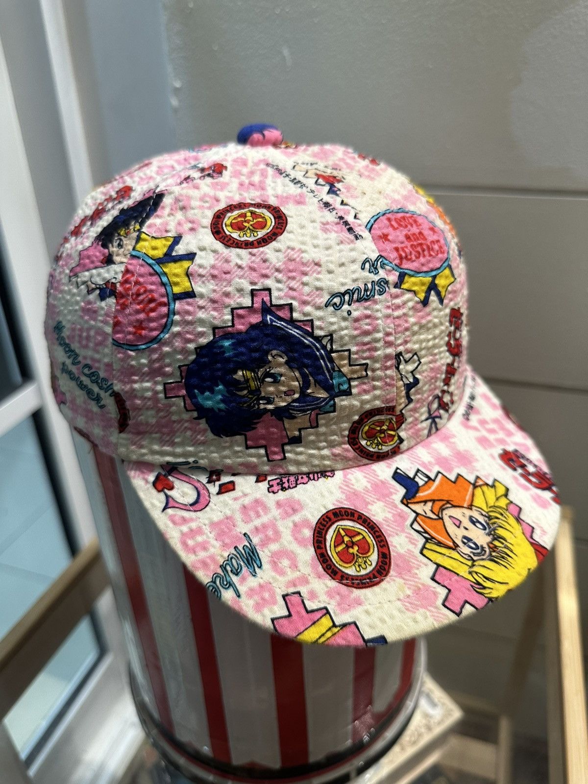 Anime Vintage 1980 Sailor Moon Short Brim Hats Made in Japan Size ONE SIZE - 5 Thumbnail