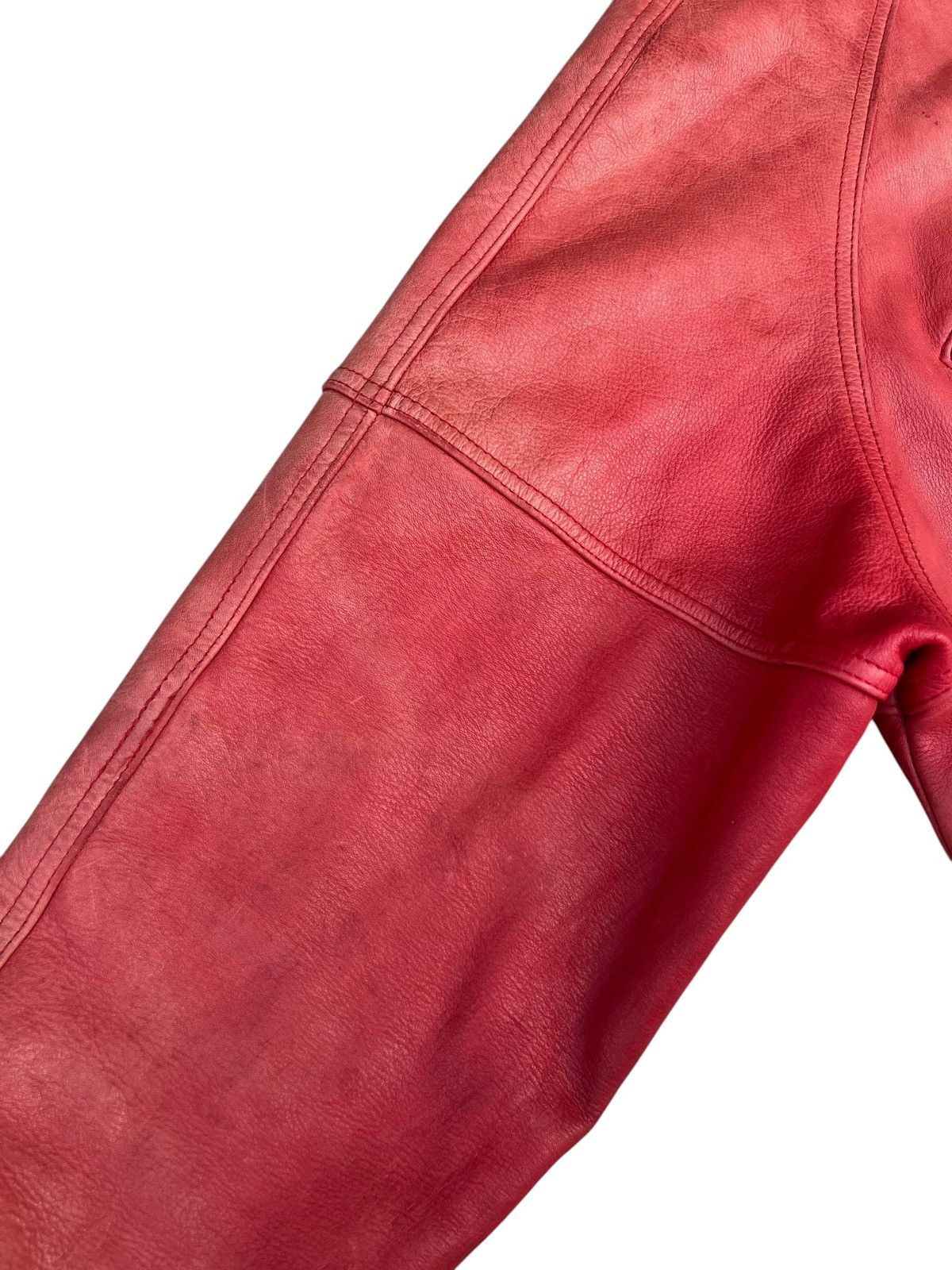 Avirex 90s Avirex Muddy Patina Leather Flight Jacket Military Size US M / EU 48-50 / 2 - 14 Thumbnail