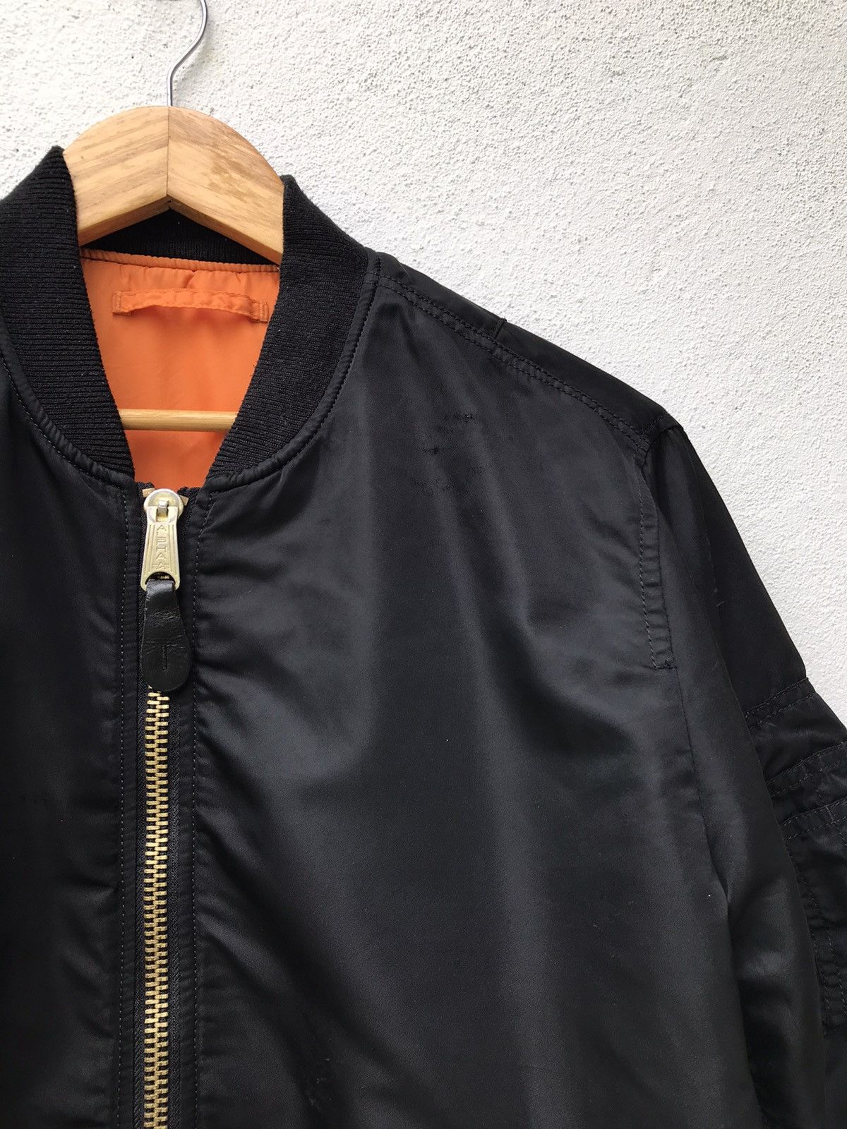 Alpha Industries × Vintage Vintage Alpha Industries Riversible Bomber Jacket Japanese Size US S / EU 44-46 / 1 - 5 Thumbnail