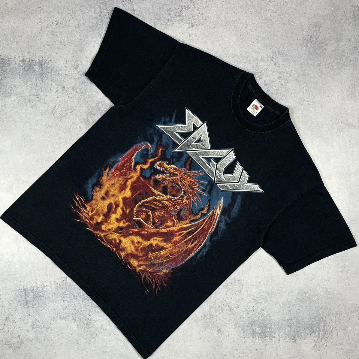 Band Tees Vintage Edguy “Rocket Ride” Tour Rock Band T shirt 2006 Size US L / EU 52-54 / 3 - 1 Thumbnail