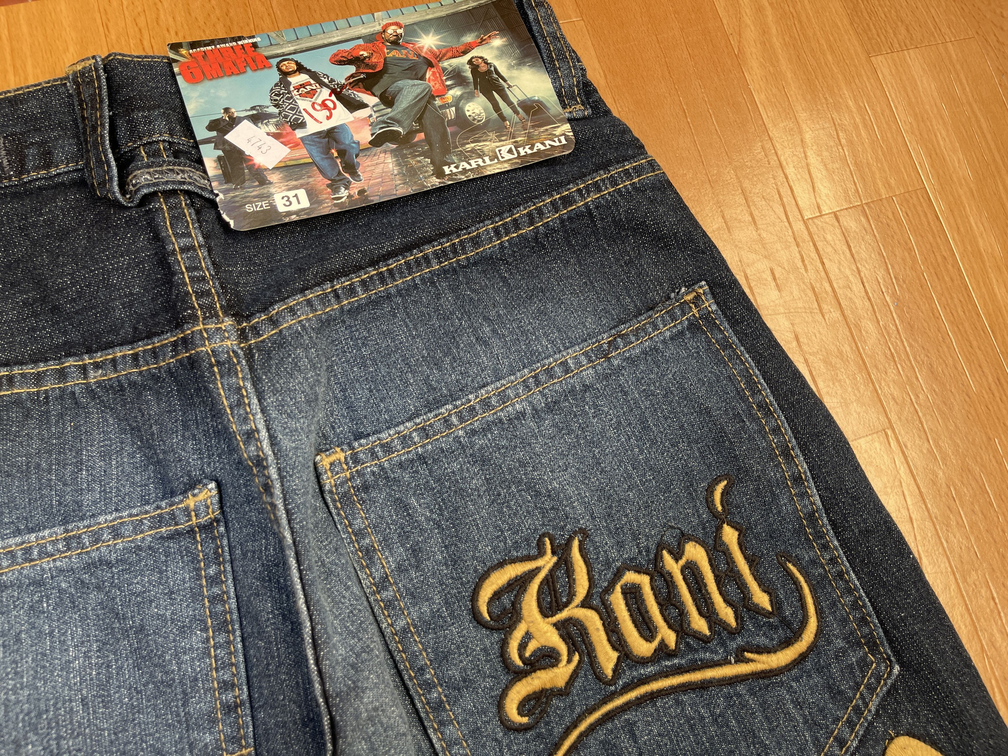 Karl Kani KARL KANI jeans, baggy, vintage Kani jeans, 90s hip hop W 28 Size US 28 / EU 44 - 7 Thumbnail