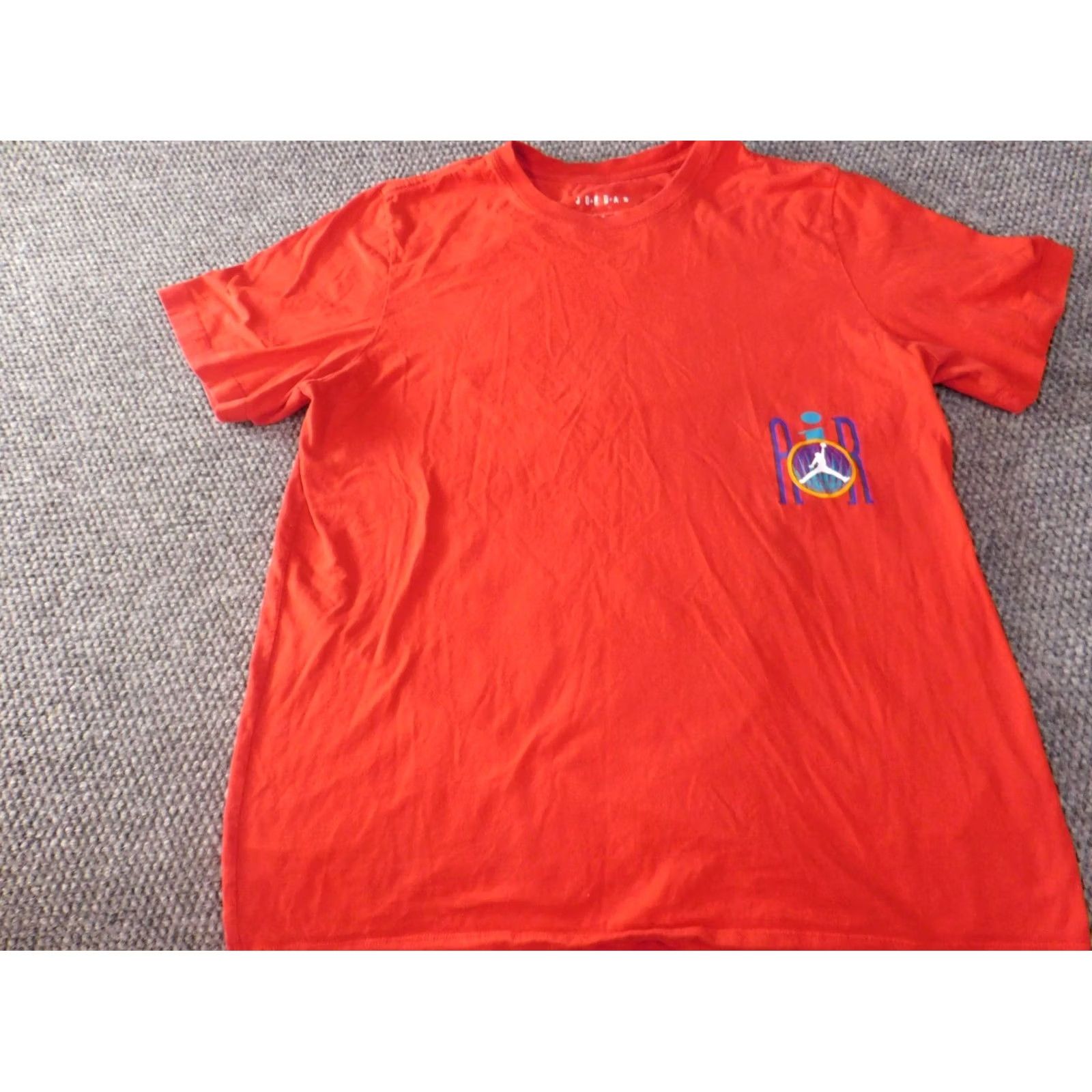 Jordan Brand Air Jordan Shirt Large Mens red Retro classic nike graphic casual nba Size US L / EU 52-54 / 3 - 4 Thumbnail