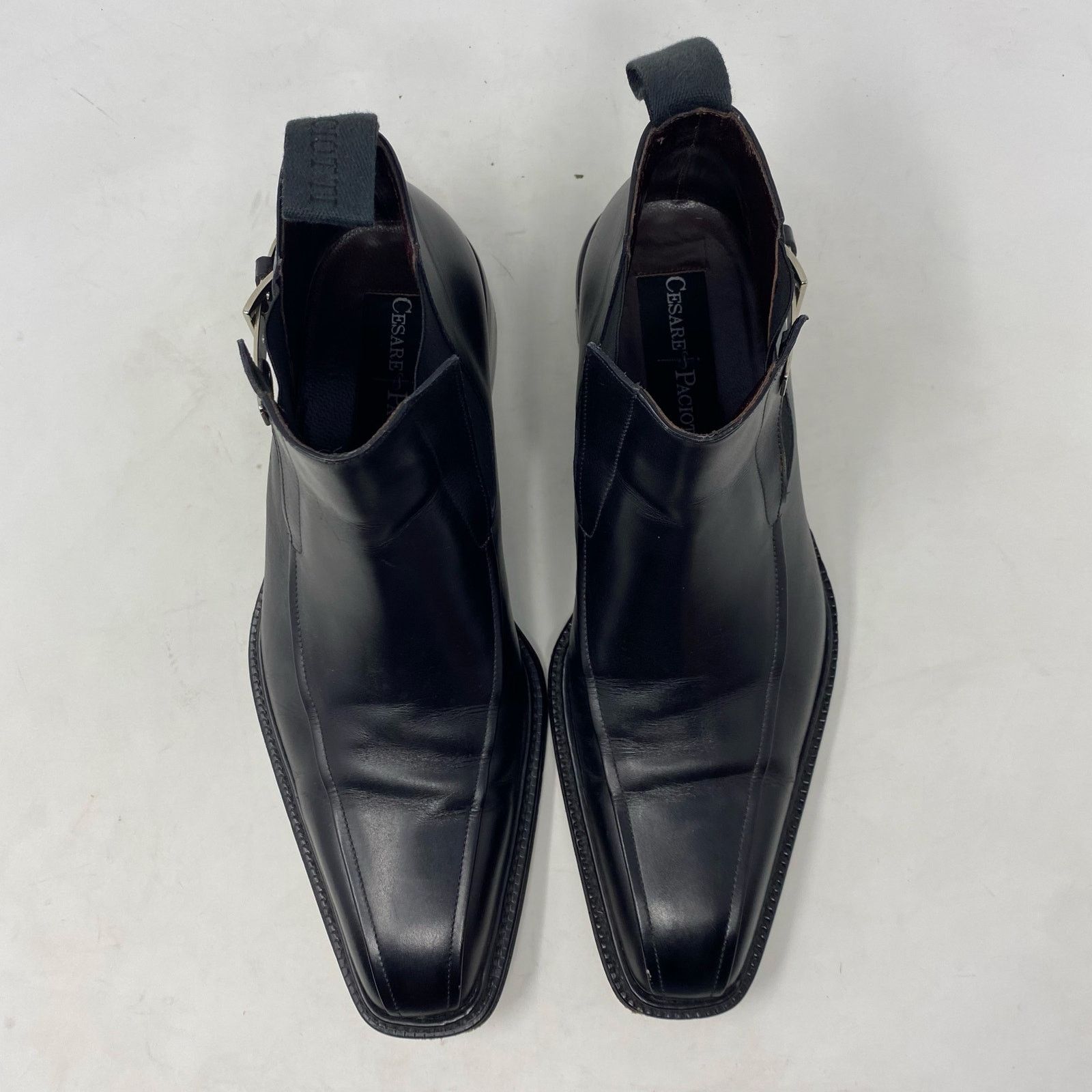 Other Cesare Paciotti Italian Black Leather Booties Mens Size 6.5 Size US 6.5 / EU 39-40 - 4 Thumbnail