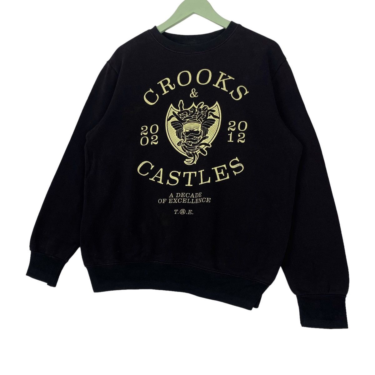 Crooks & Castles × Vintage Vintage Crooks & Castle Printed Brand Logo Crewneck Size US M / EU 48-50 / 2 - 2 Thumbnail