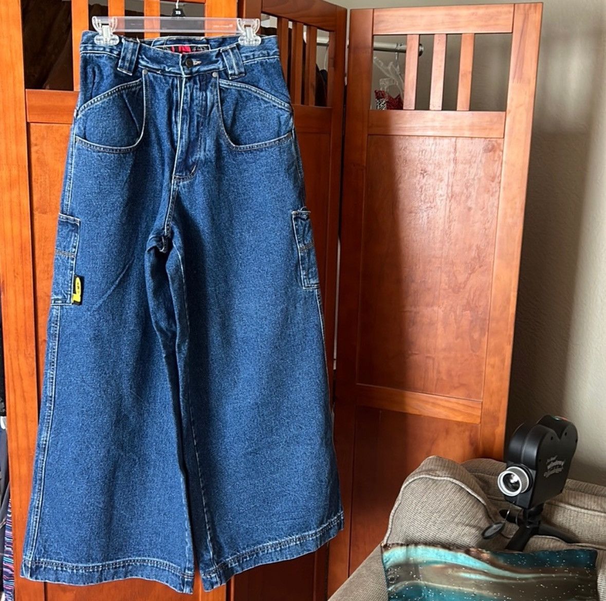 image of Jnco x Vintage Very Bonesoul Baggy Jeans in Denim, Men's (Size 32)