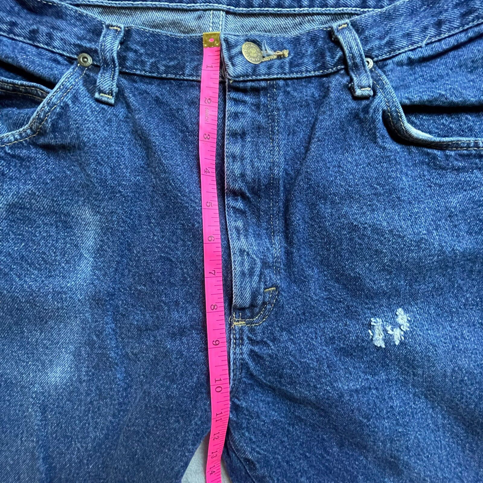 Wrangler Wrangler Jeans 35 W Distressed Straight Work Pants Cowboy Size US 35 - 8 Thumbnail