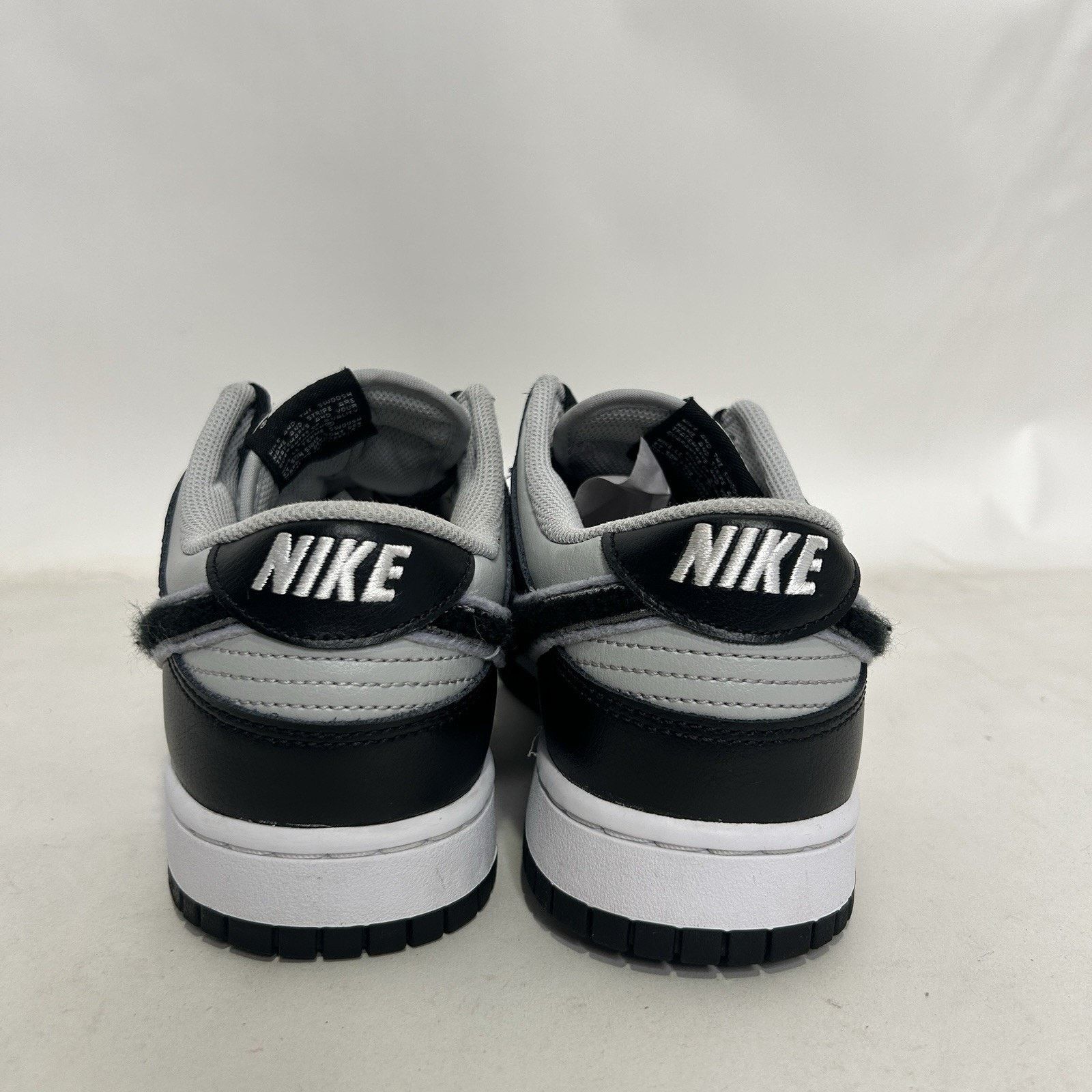Nike Nike Dunk Low Retro Chenille Swoosh “Black Grey” Size US 10.5 / EU 43-44 - 5 Thumbnail