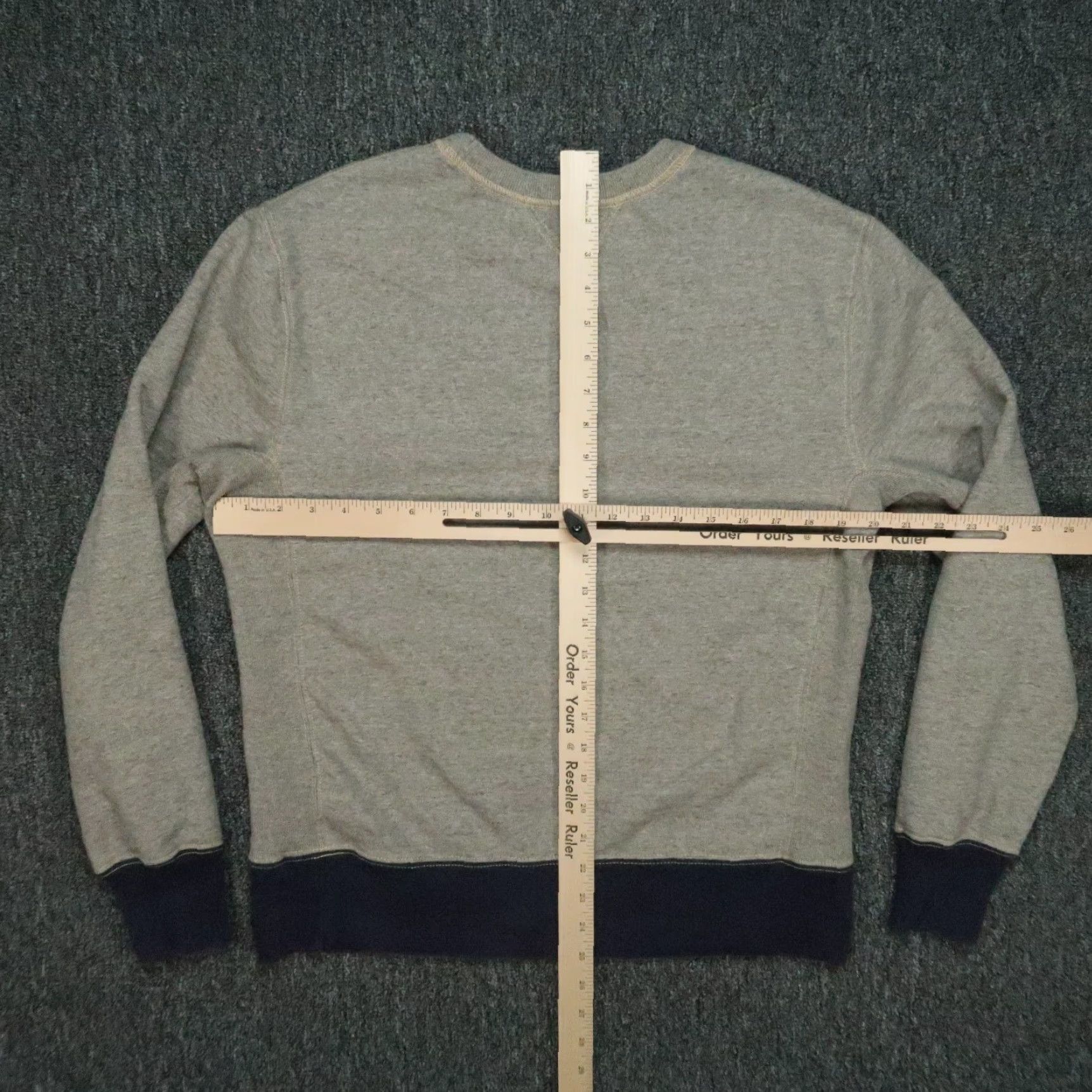 Wallace & Barnes Wallace & Barnes Sweatshirt Mens M Gray Raglan Crew Pullover Sweater J Crew Size US M / EU 48-50 / 2 - 4 Thumbnail