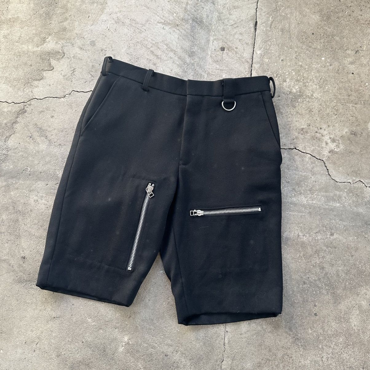 Japanese Brand $950 JohnLawrenceSullivan avant garde zipper shorts Size US 31 - 3 Thumbnail