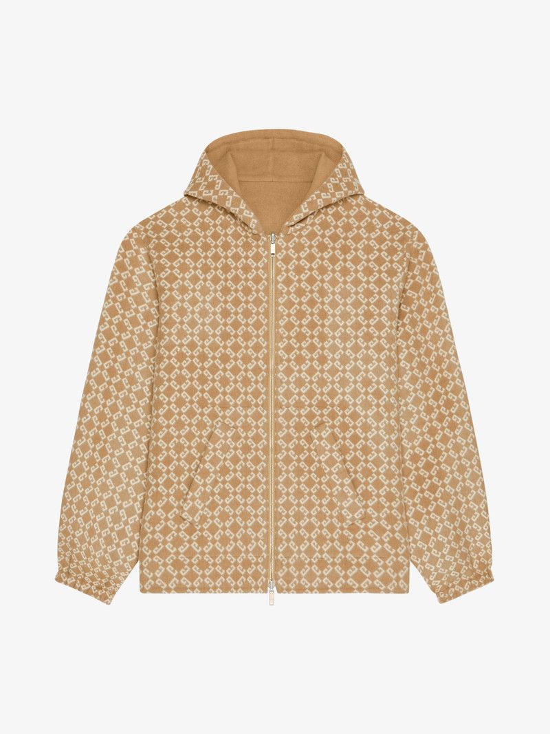 Givenchy o1srvl11e1225 Reversible Zipped Hoodie in Camel Size US XXL / EU 58 / 5 - 4 Thumbnail