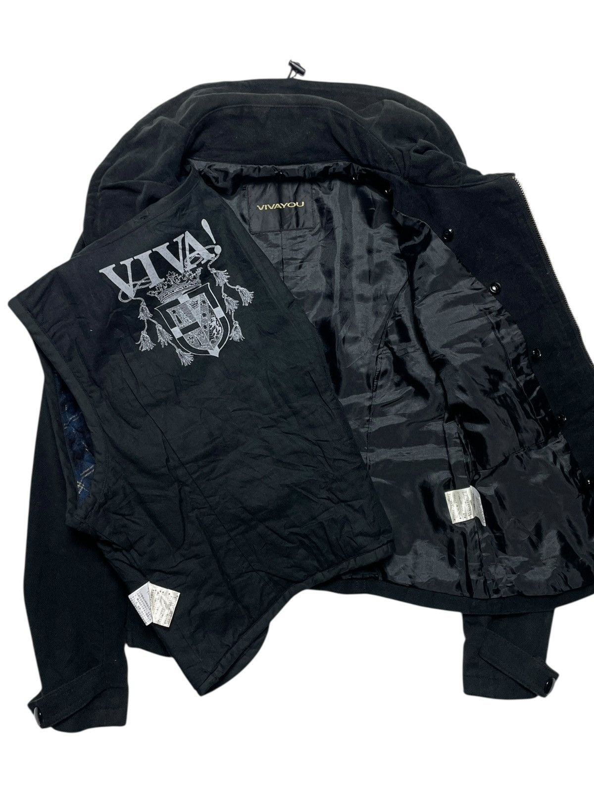 If Six Was Nine 2000’s Vivayou - Cyber Military Style Jacket Size US S / EU 44-46 / 1 - 8 Thumbnail