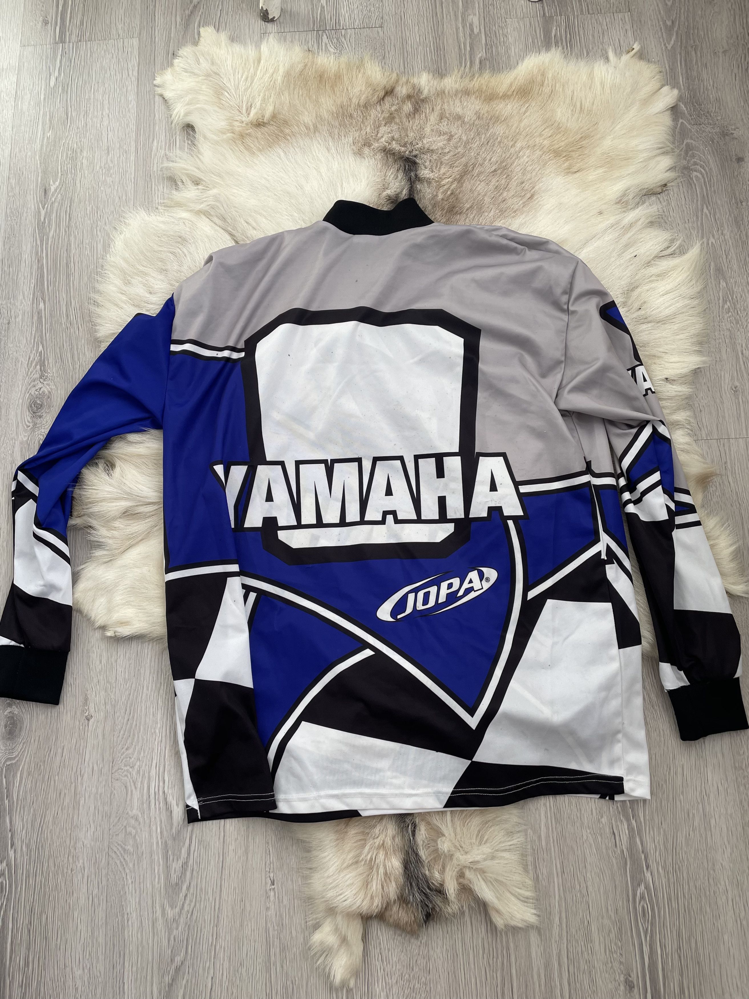 Yamaha Vintage Yamaha Jersey Jopa Size US L / EU 52-54 / 3 - 3 Thumbnail