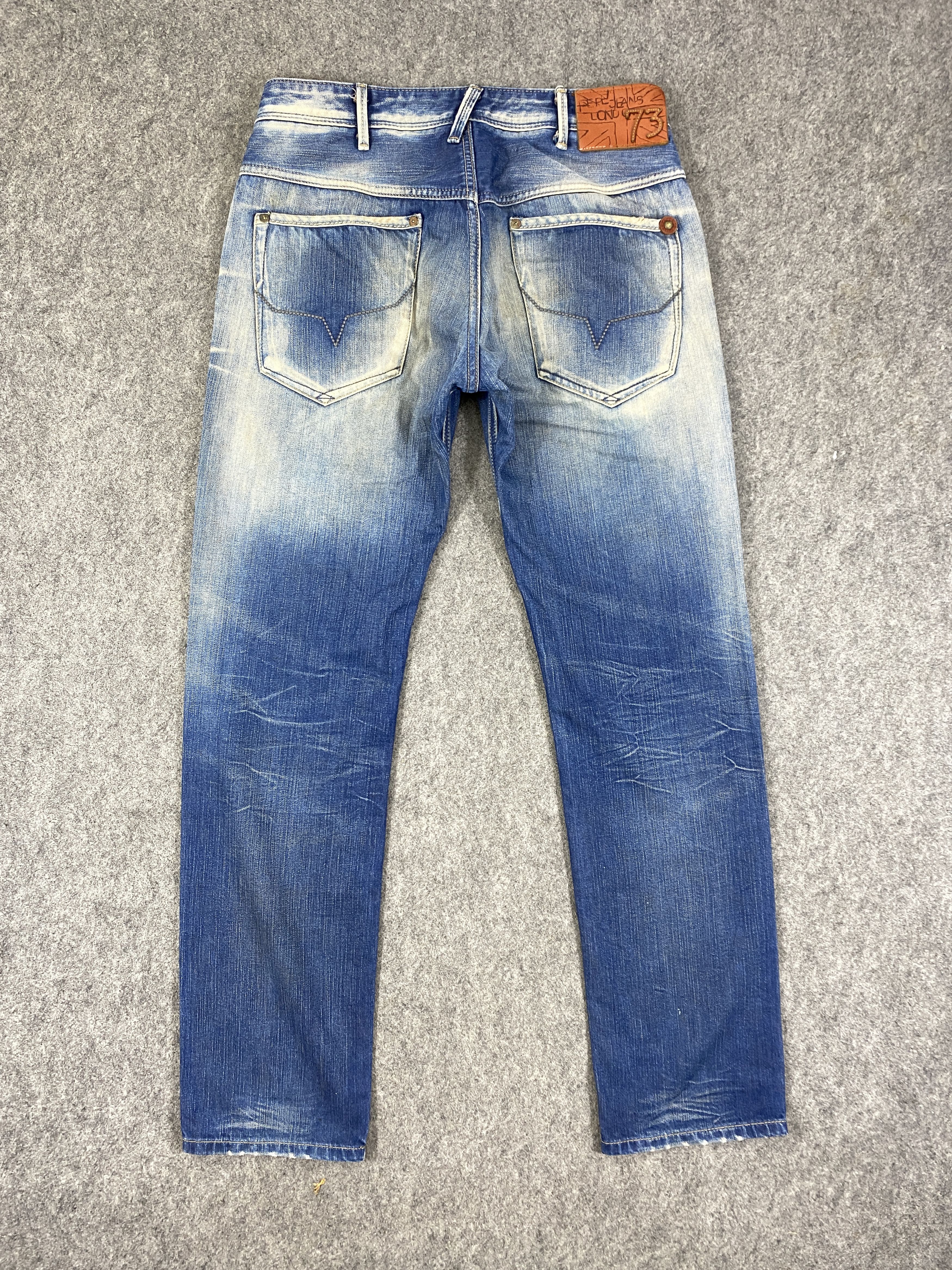 Hysteric Glamour Faded Blue Vintage Pepe Jeans London 32x30.5 - JN3268 Size US 32 / EU 48 - 2 Thumbnail