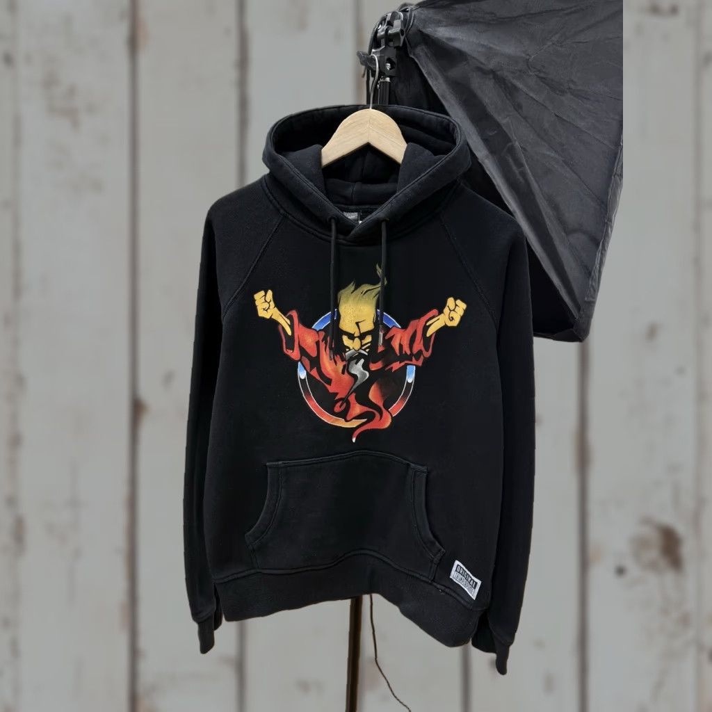 Vintage VINTAGE Thunderdome Hoodie M Black 1992 Gabber Techno Y2K Size US M / EU 48-50 / 2 - 1 Thumbnail