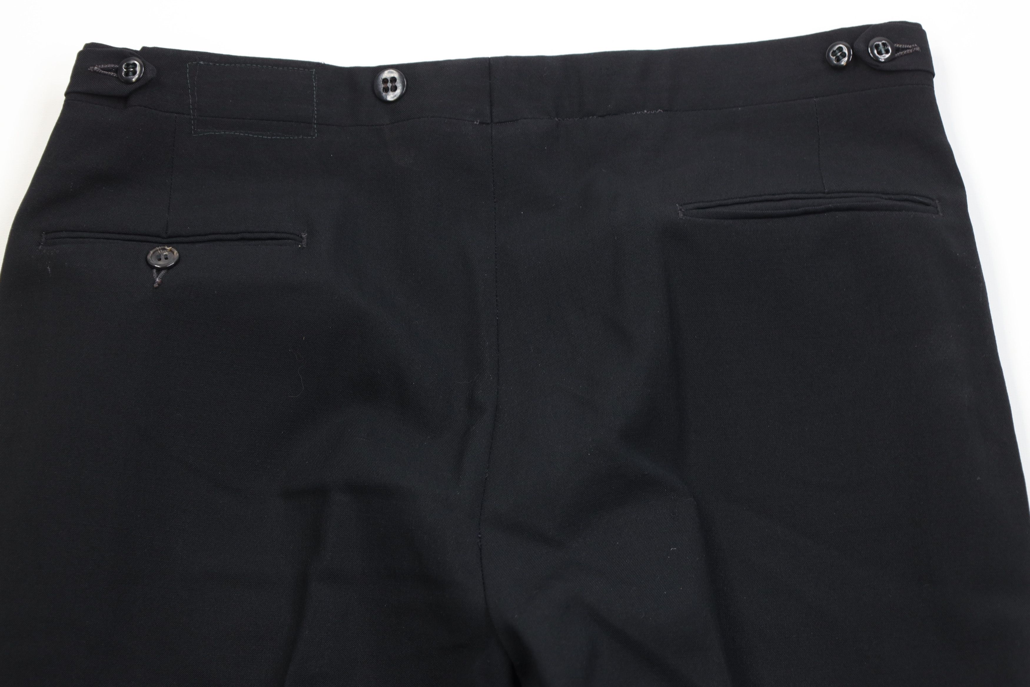 Vintage Vintage 60s 70s Streetwear Wool Flared Tuxedo Pants USA Size US 34 / EU 50 - 11 Thumbnail