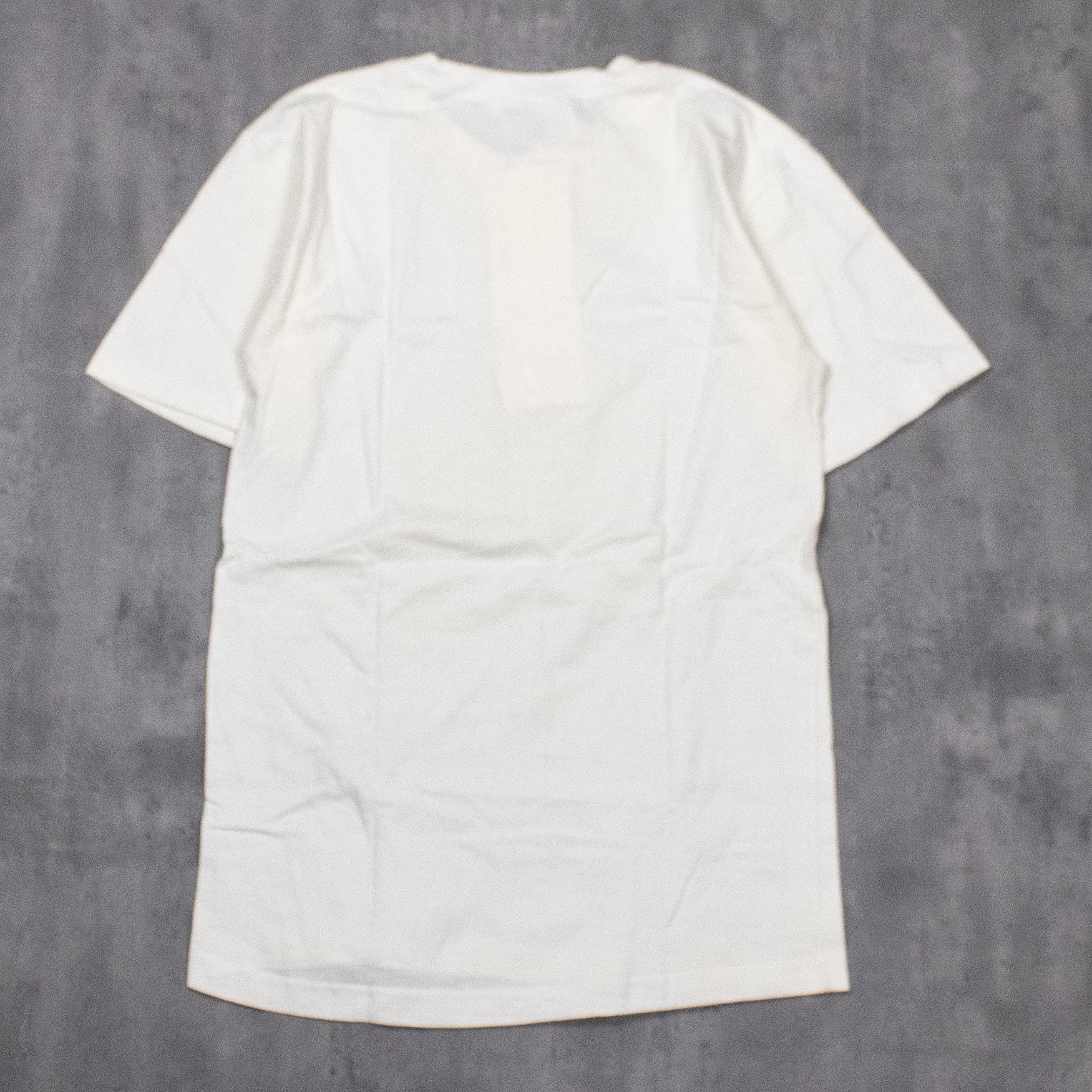 Hanes × Vintage Vintage 1990’s Hanes Henley Blank Thrashed White Tee Size US S / EU 44-46 / 1 - 7 Thumbnail