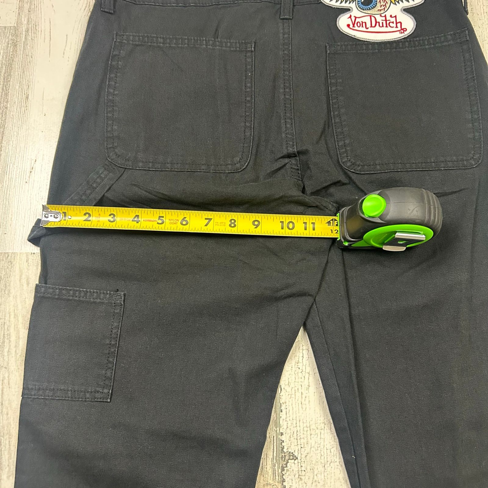 Von Dutch Von Dutch Double Knee Carpenter Black Pants Brand New Unworn Size US 32 / EU 48 - 12 Thumbnail