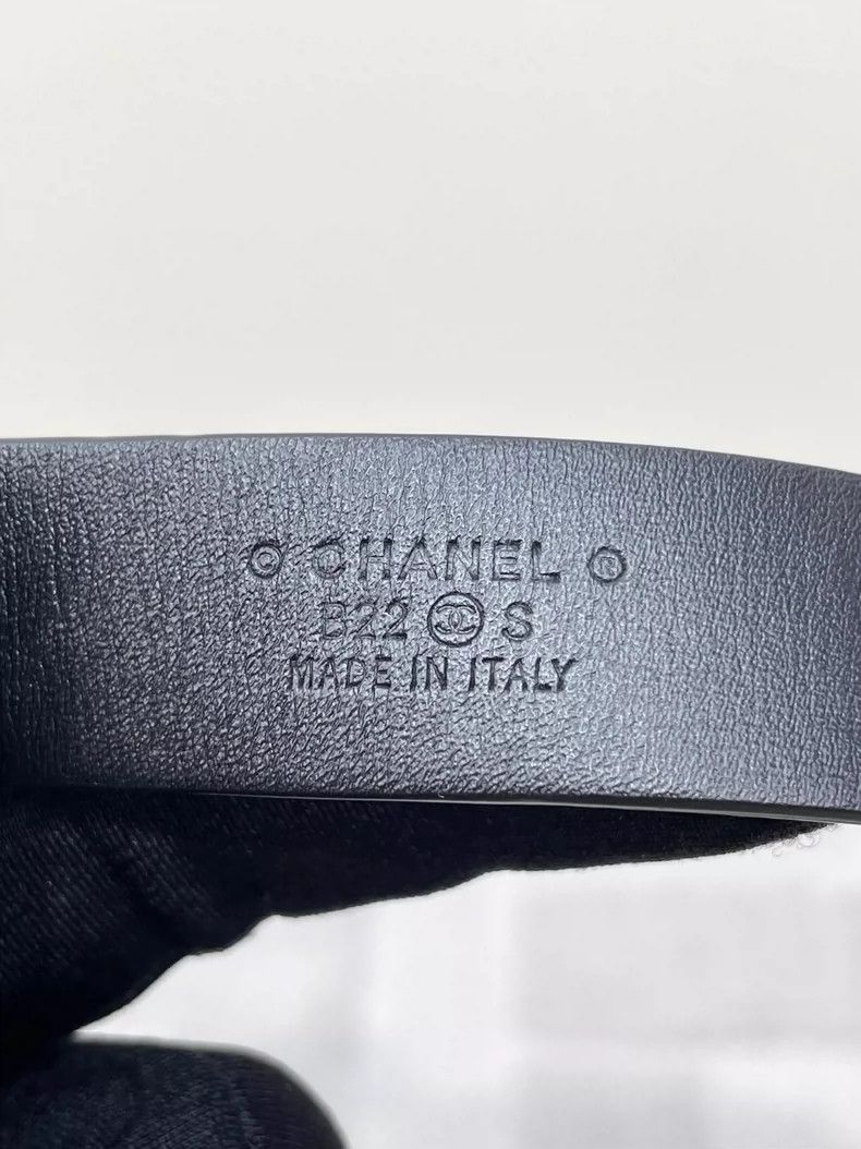 Chanel Chanel Pearl rhinestone square buckle belt 2504-Nextarrow Size ONE SIZE - 6 Thumbnail