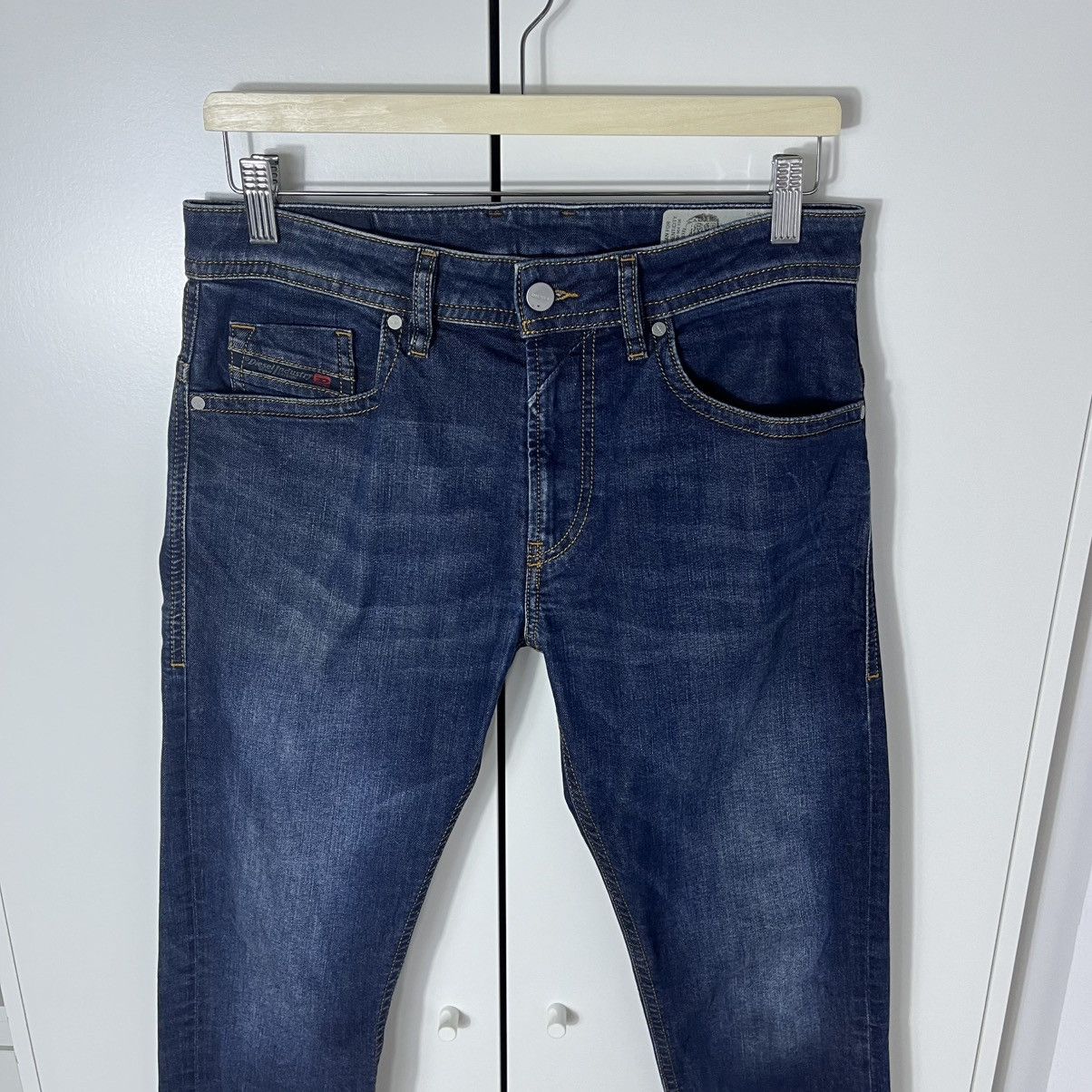 Diesel Vintage Diesel Thommer Denim Blue Jeans Streetwear Y2K Size US 29 - 2 Thumbnail