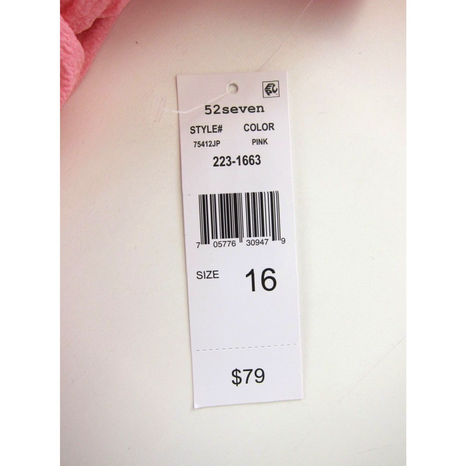 Pinko VINTAGE NWT 52seven Pink Off Shoulder Long Maxi Smock Peasant Sun Dress Women Size 16 Size XXL / US 16-18 / IT 52-54 - 5 Thumbnail