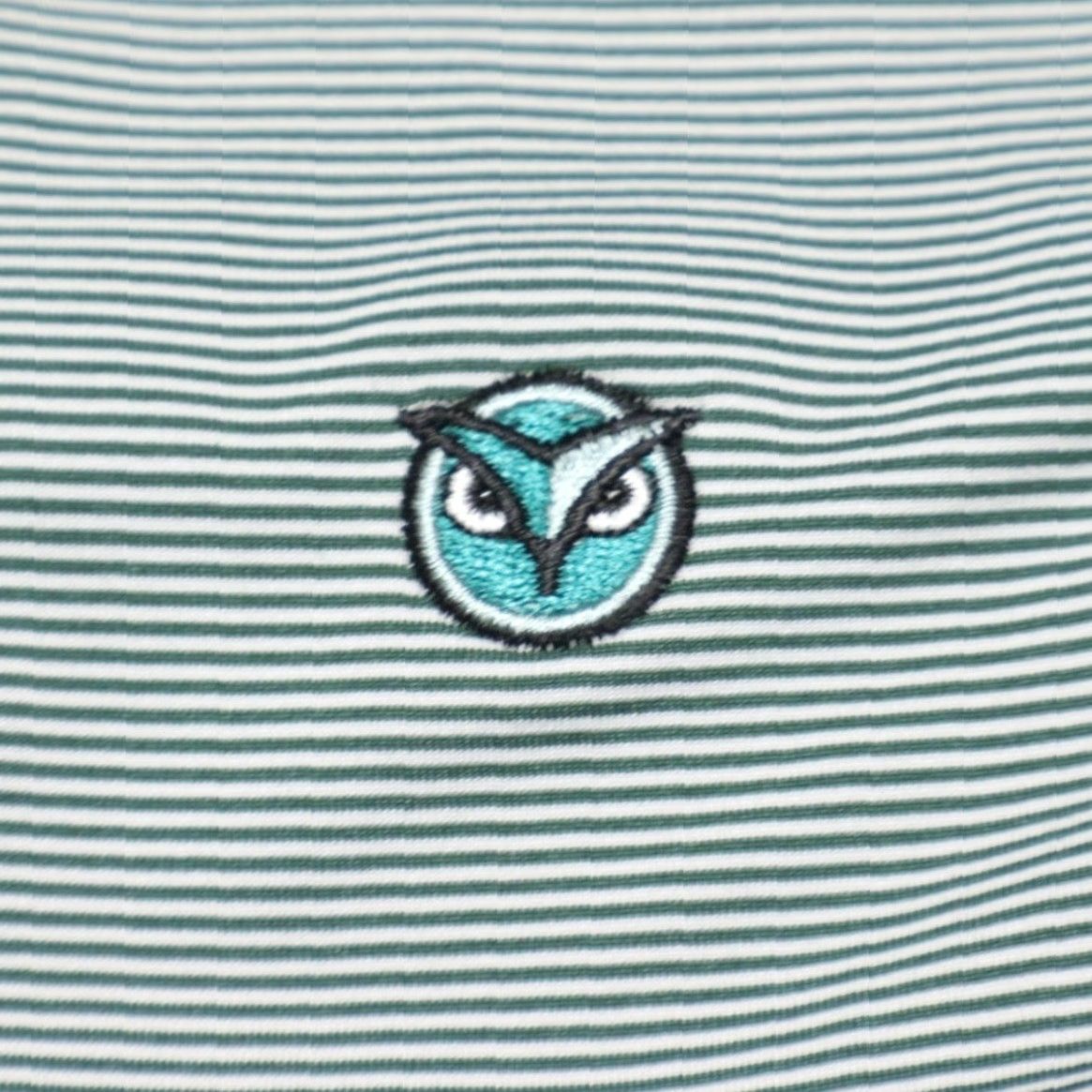 Peter Millar Peter Millar Summer Comfort Striped Polo Shirt Green Men's L Shirt Size US L / EU 52-54 / 3 - 6 Thumbnail