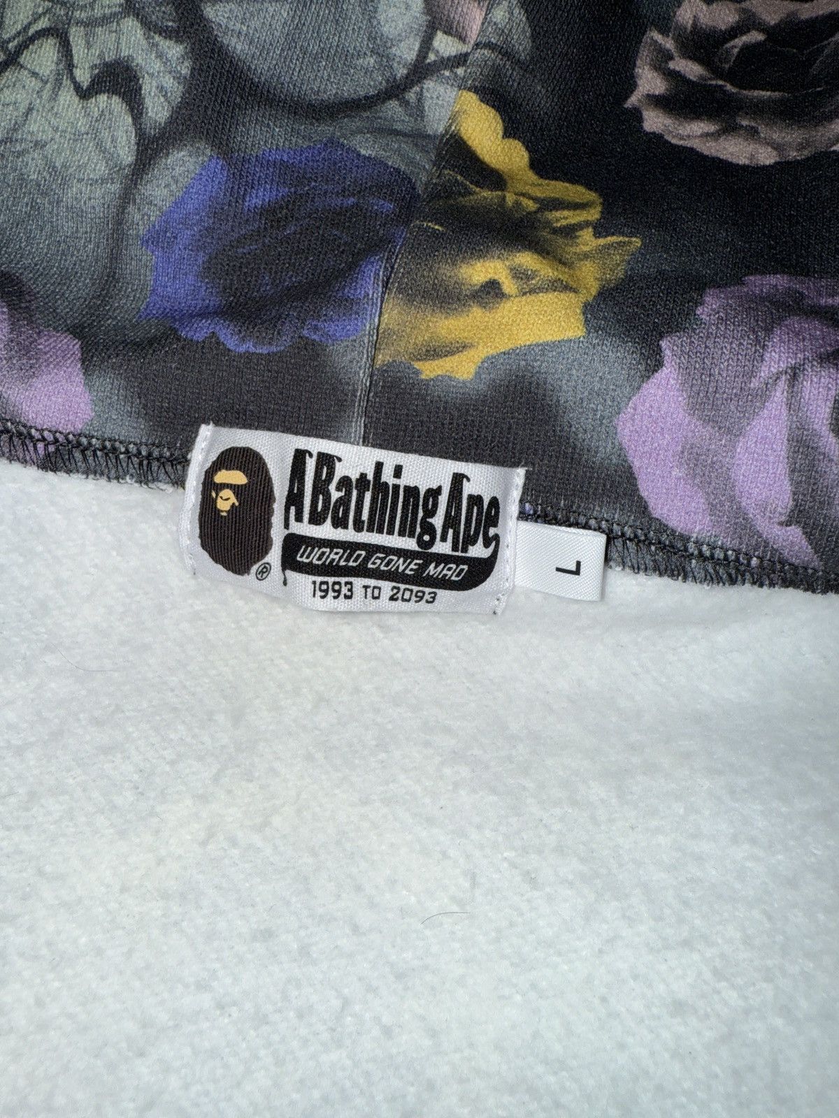 Bape Bape flower zip up hoodie Size US L / EU 52-54 / 3 - 5 Thumbnail