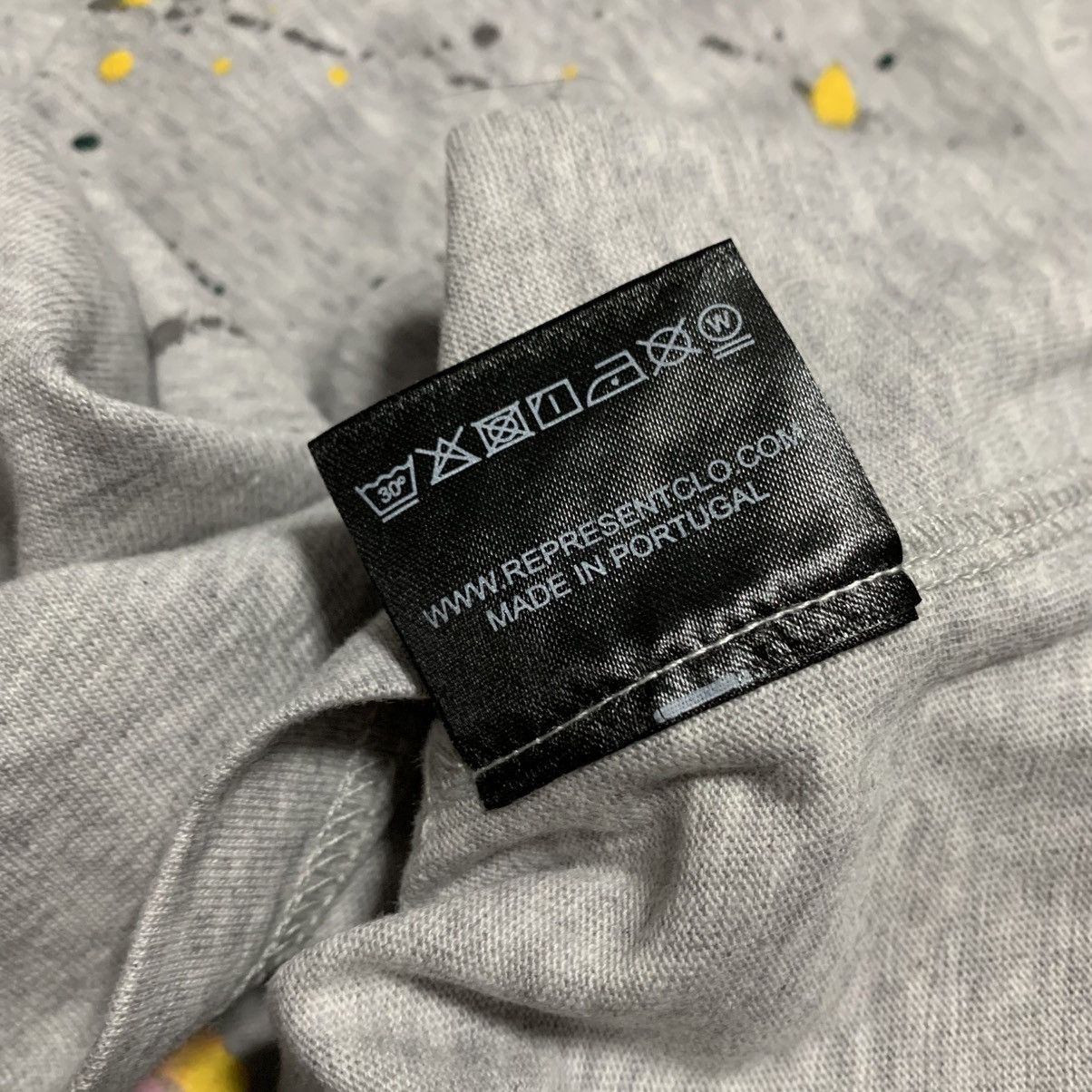 Represent Clo. Represent Small Bespoke Commissions Grey Tee Paint Splatter Size US S / EU 44-46 / 1 - 9 Thumbnail