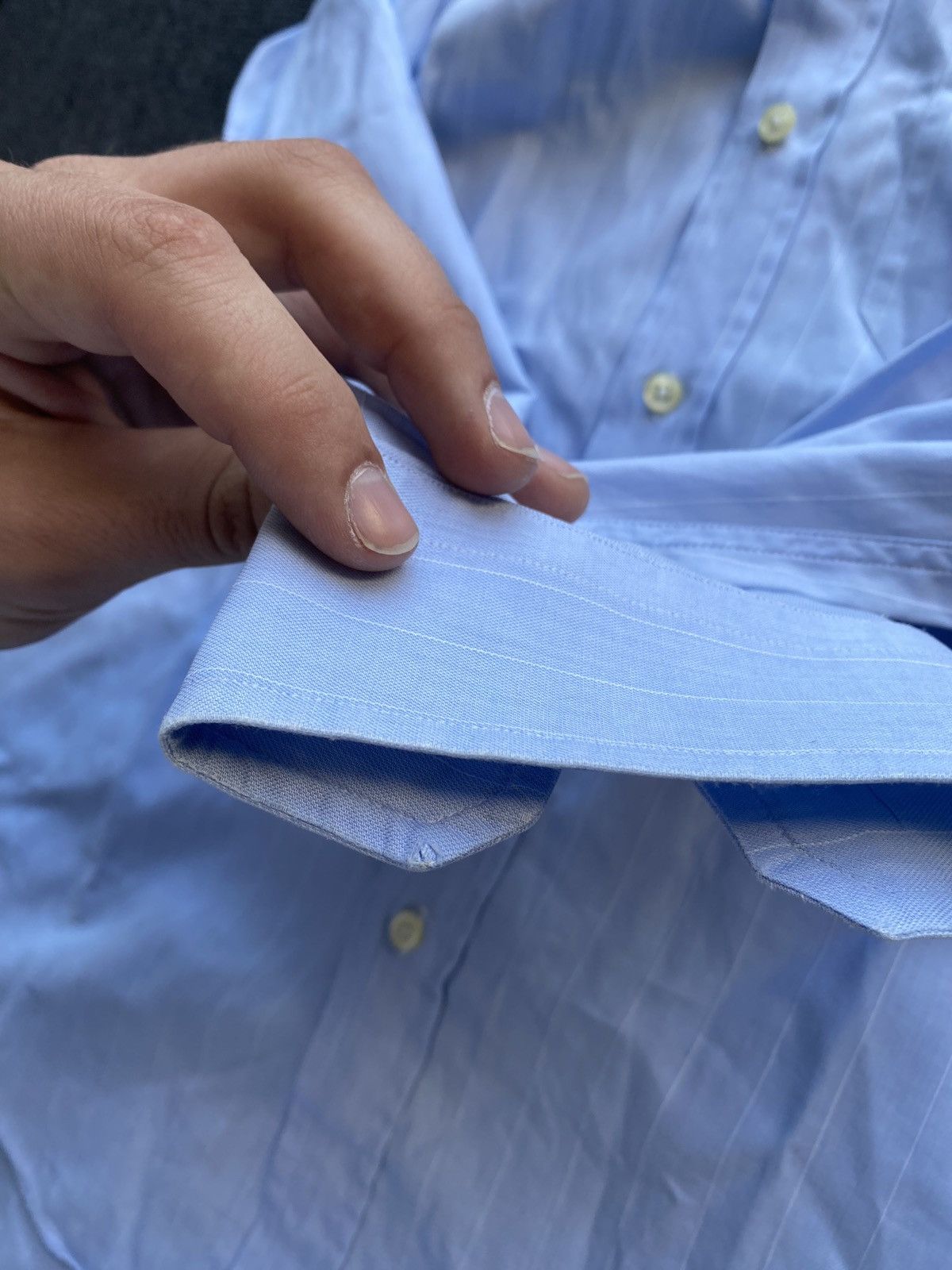 Pal Zileri 🔥Pal Zileri 16/41 L blue button up shirt designer Size US L / EU 52-54 / 3 - 7 Thumbnail