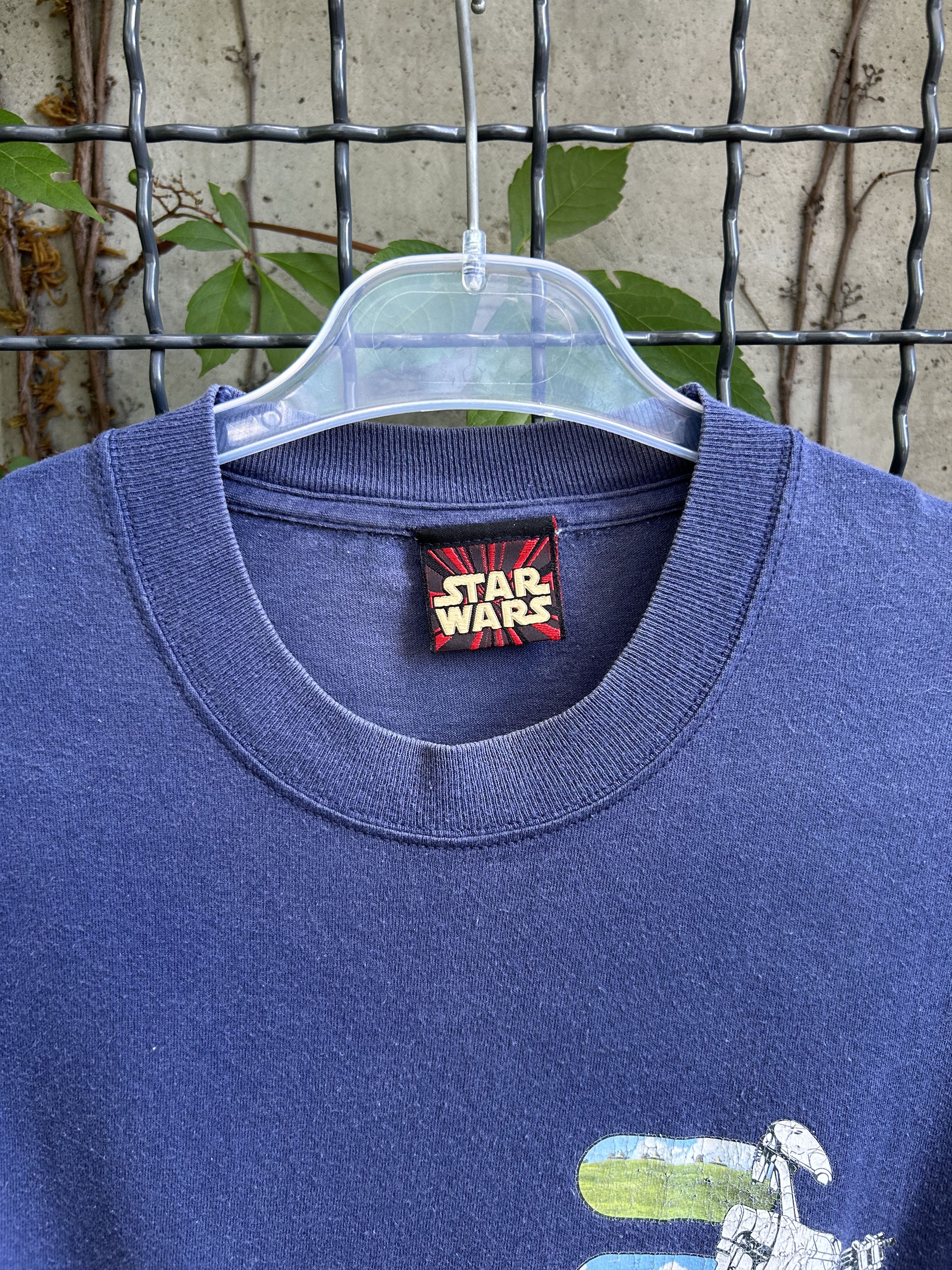 Vintage Vintage 90s Star Wars Movie T-shirt Size US S / EU 44-46 / 1 - 3 Thumbnail